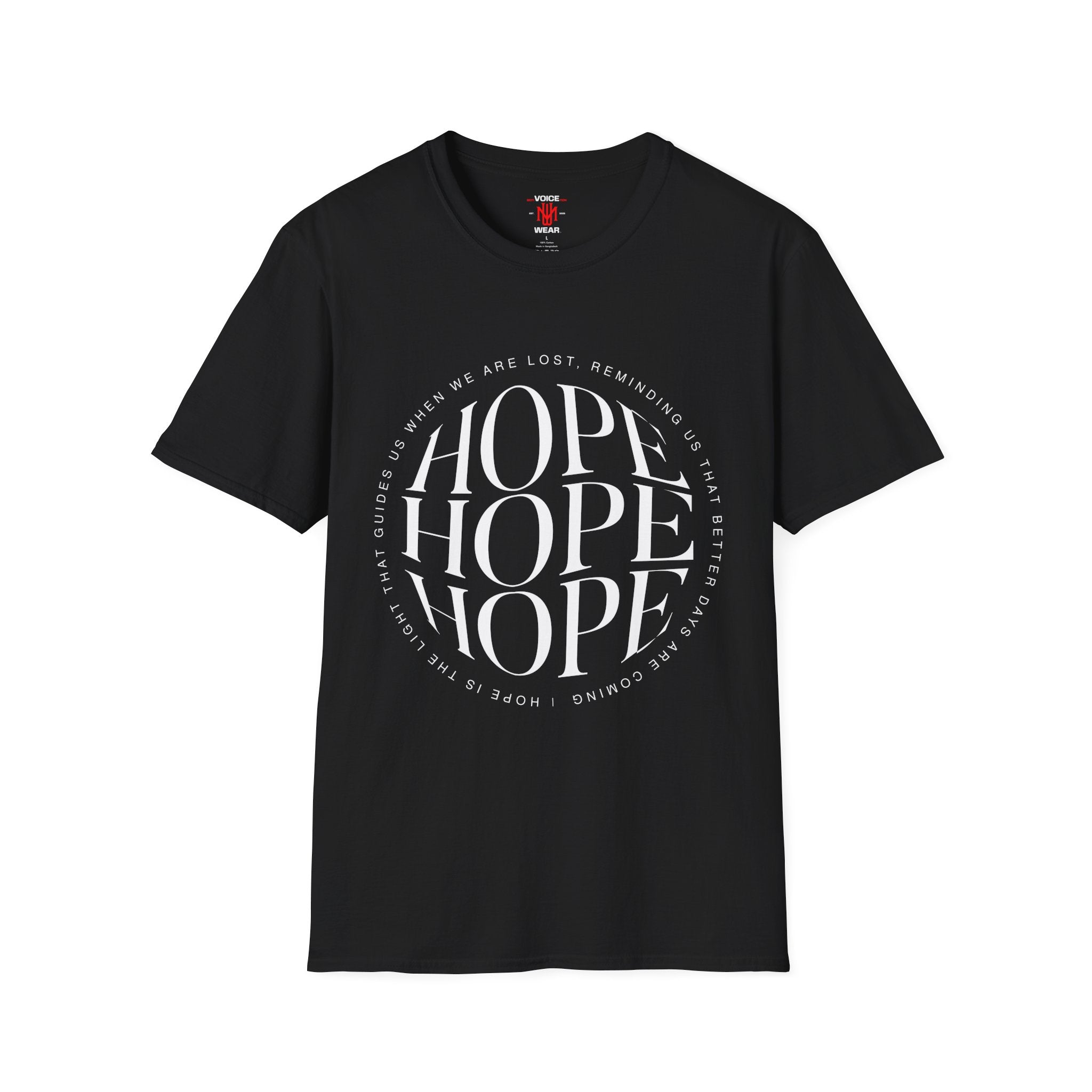 "HOPE" - "moti-Voice-tion Wear" T-Shirt