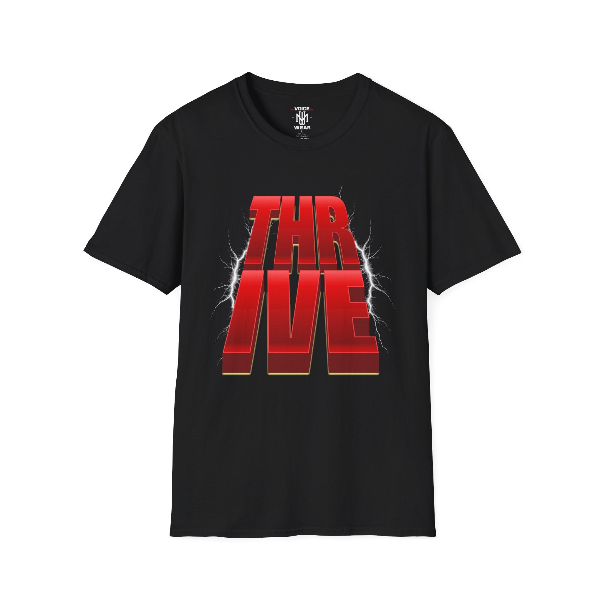 "Thrive" - "moti-Voice-tion Wear" T-Shirt