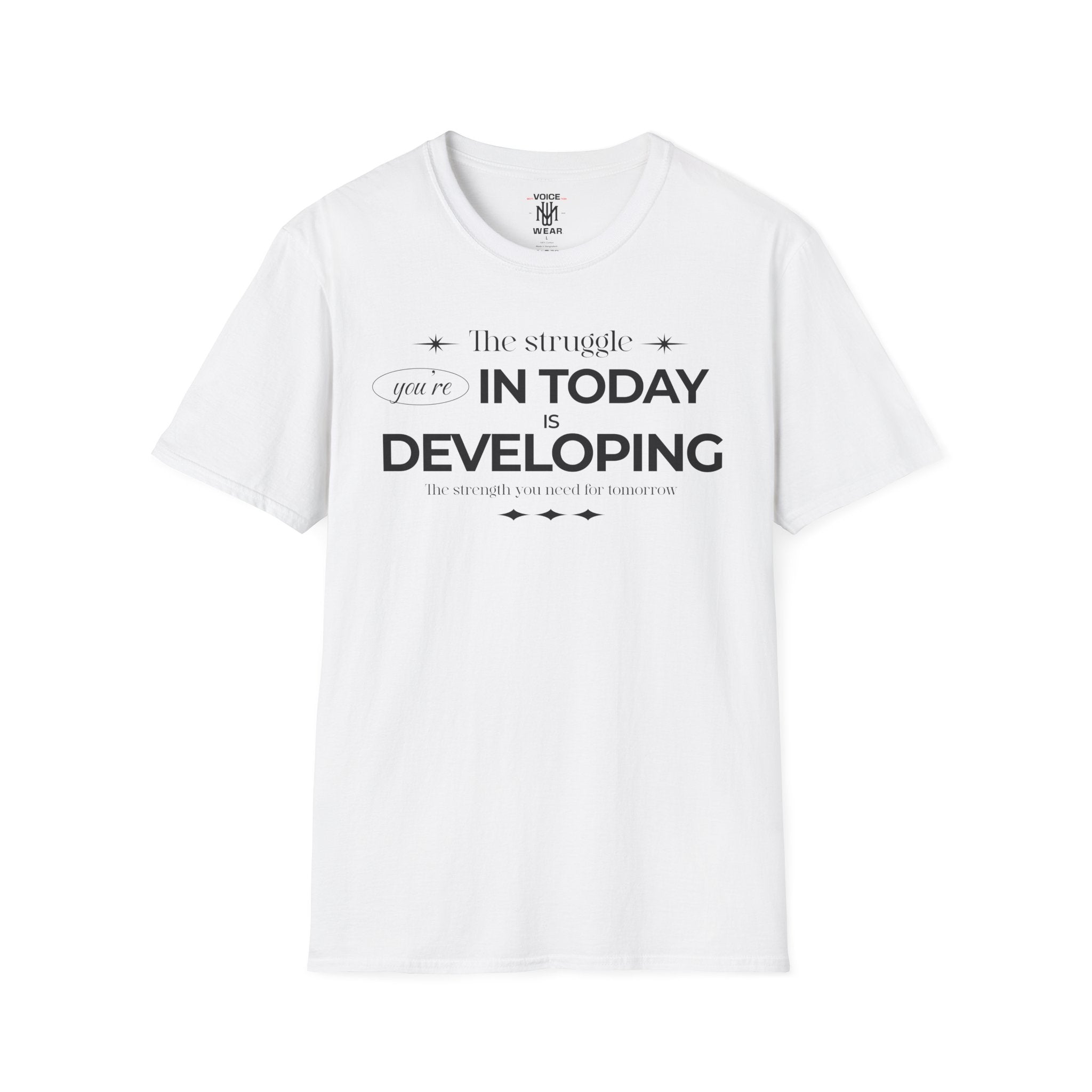 "The Struggle" - "moti-Voice-tion Wear" T-Shirt