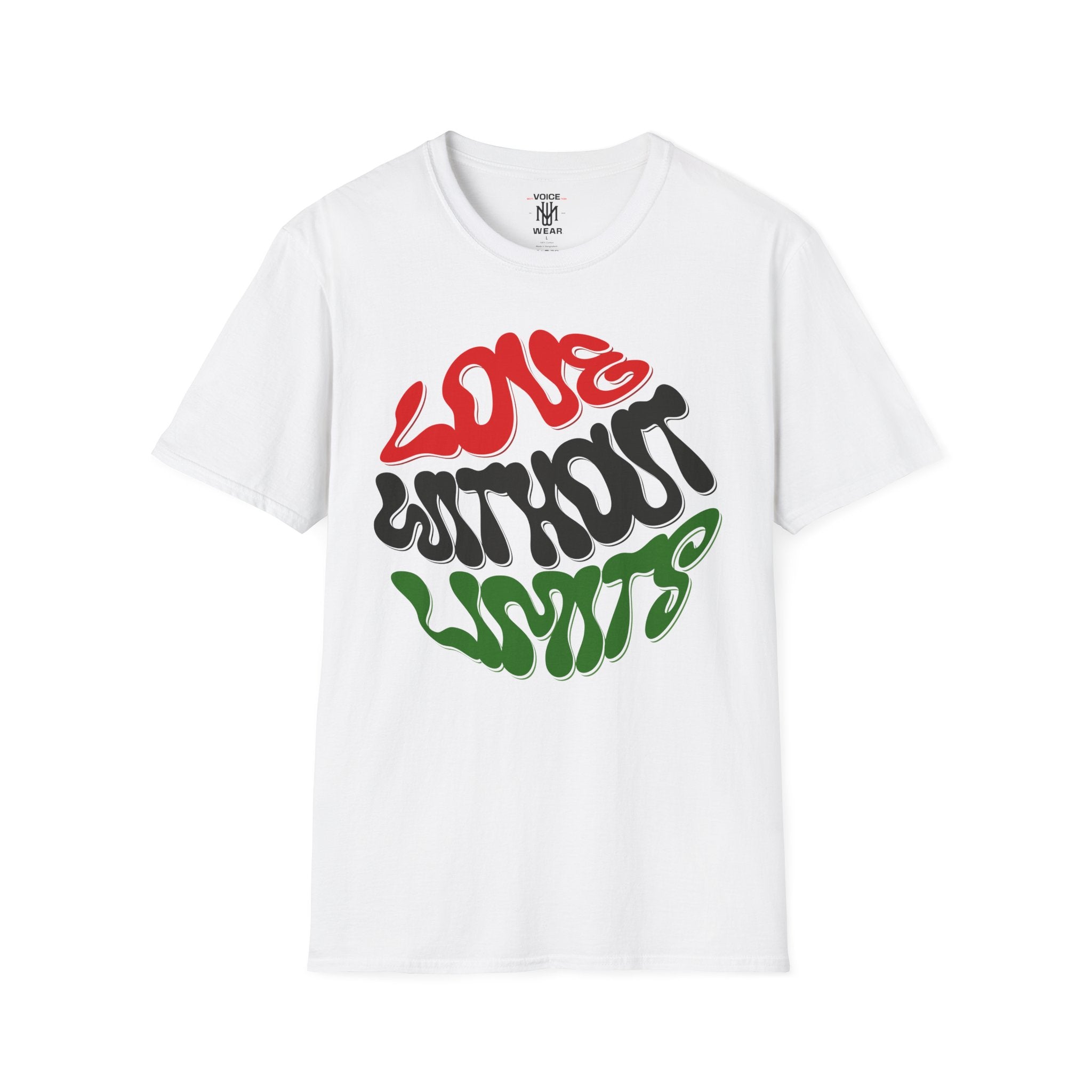 "Love Without Limits" - "moti-Voice-tion Wear" T-Shirt