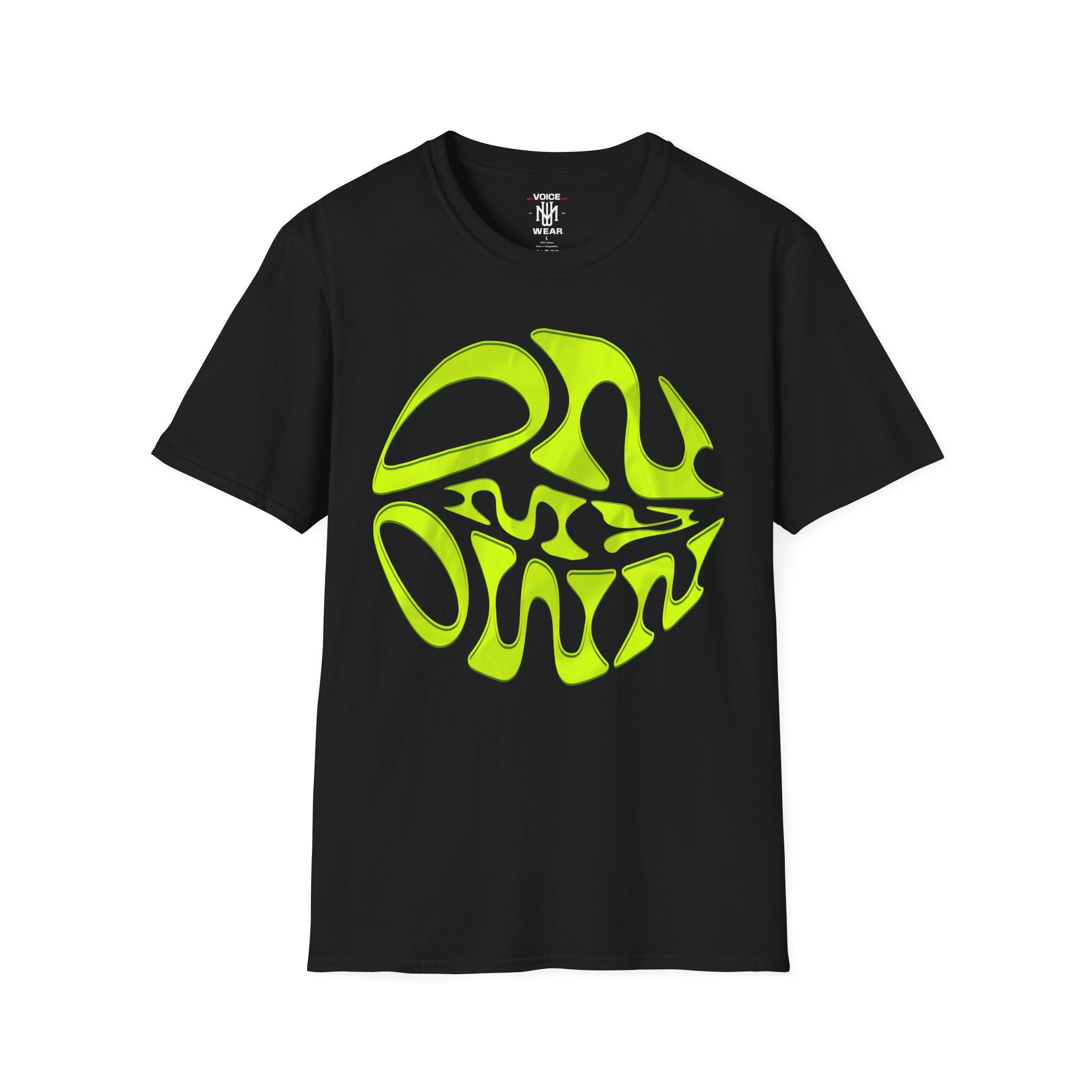 "On My Own - Green" - "moti-Voice-tion Wear" T-Shirt
