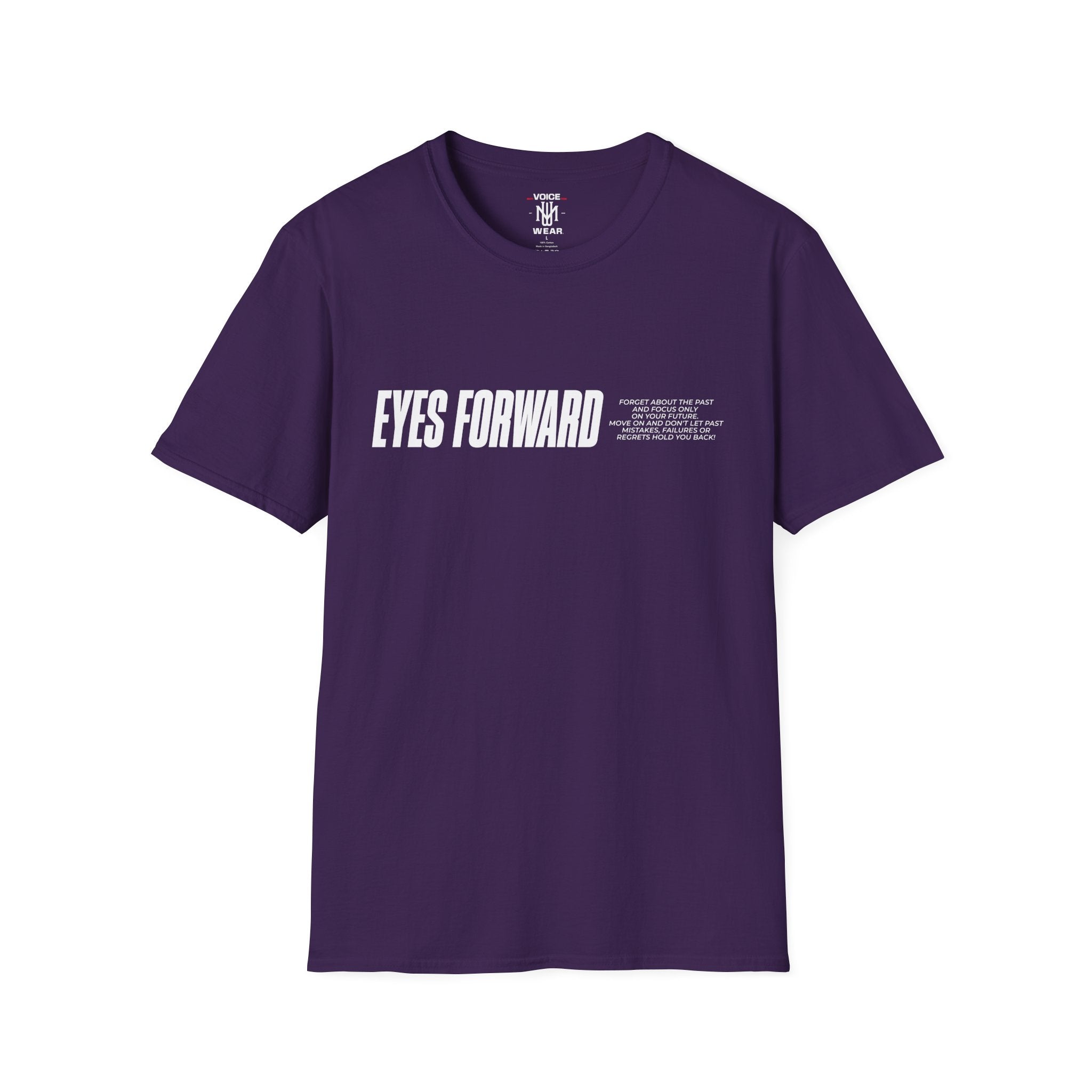 "Eyes Forward" - "moti-Voice-tion Wear" T-Shirt