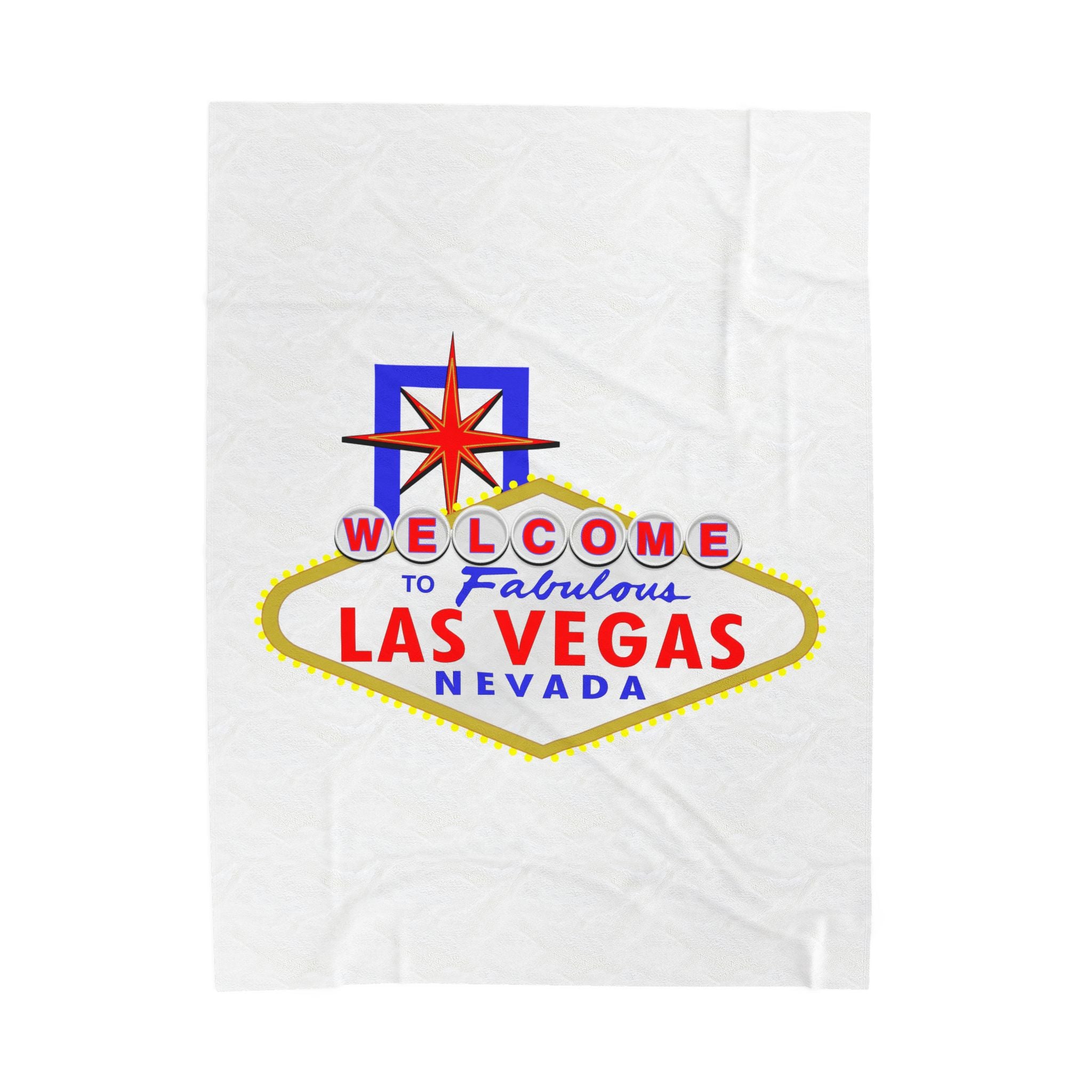 Welcome To Fabulous Las Vegas - "Las Vegas Sign" Blanket
