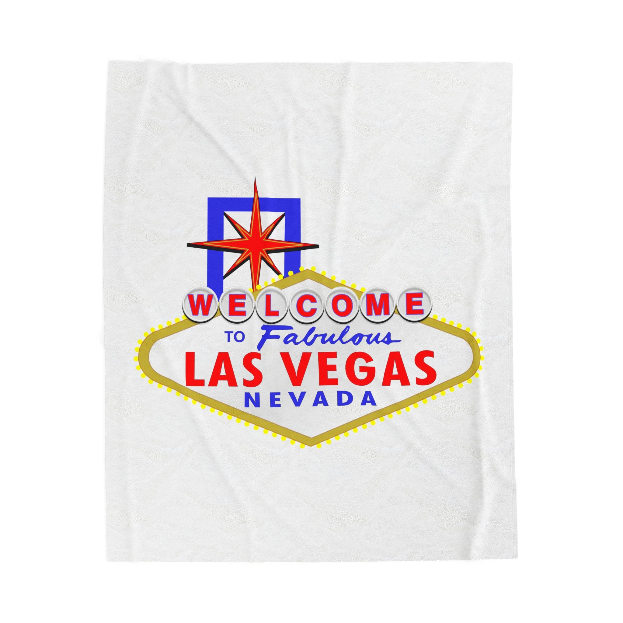 Welcome To Fabulous Las Vegas - "Las Vegas Sign" Blanket