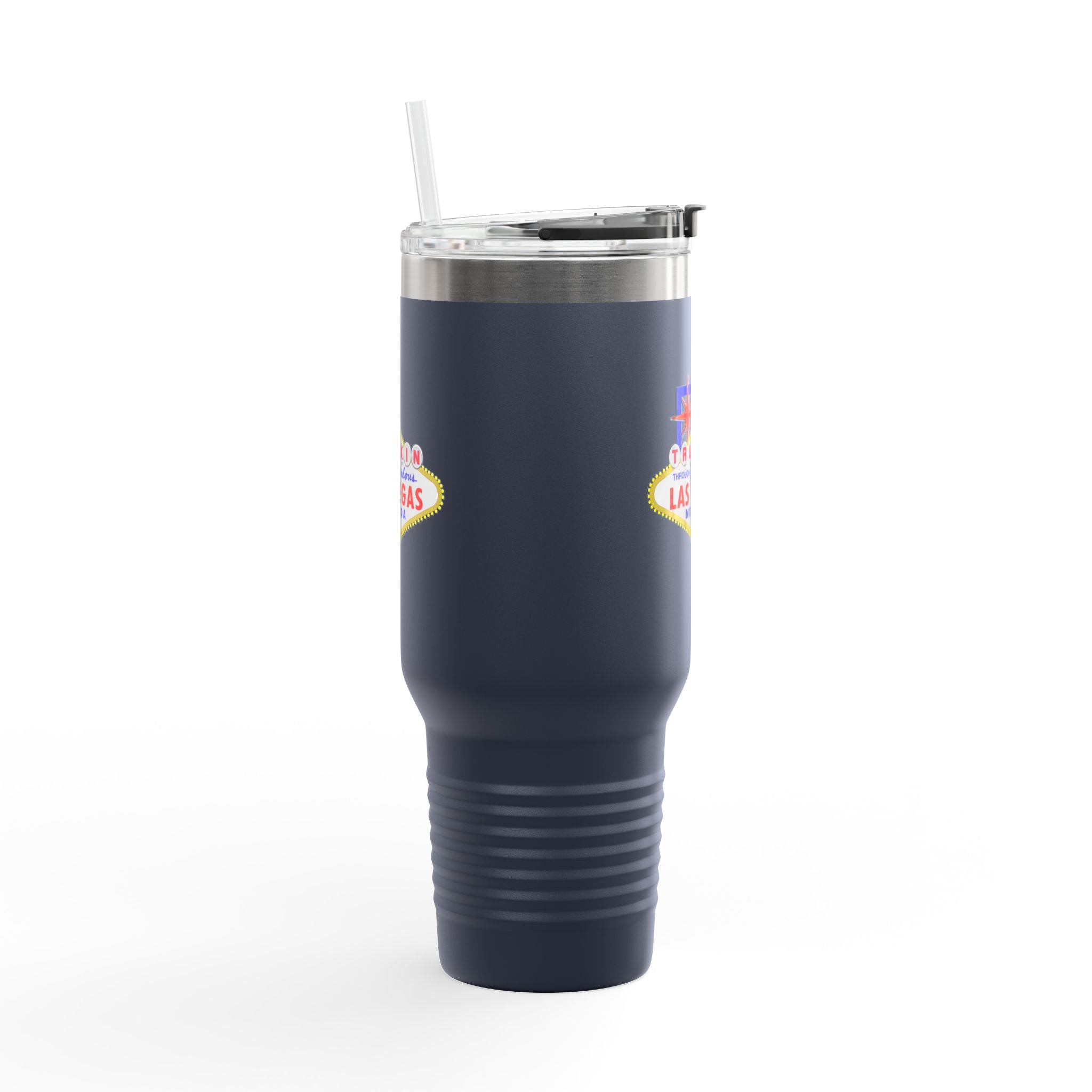 "Truckin Through" Las Vegas Sign 40oz Insulated Travel Mug | Tumbler