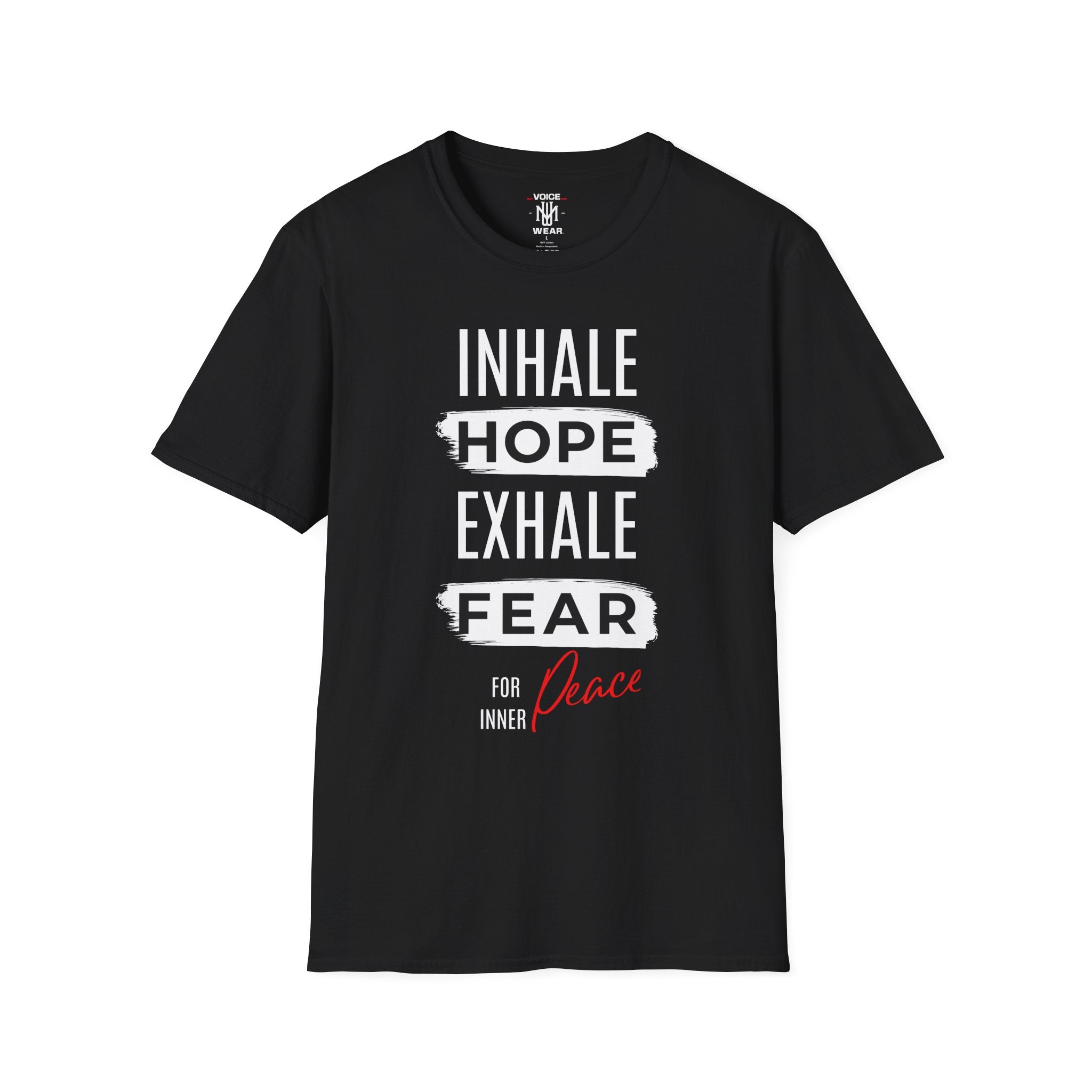 "Inhale Hope" - "moti-Voice-tion Wear" T-Shirt