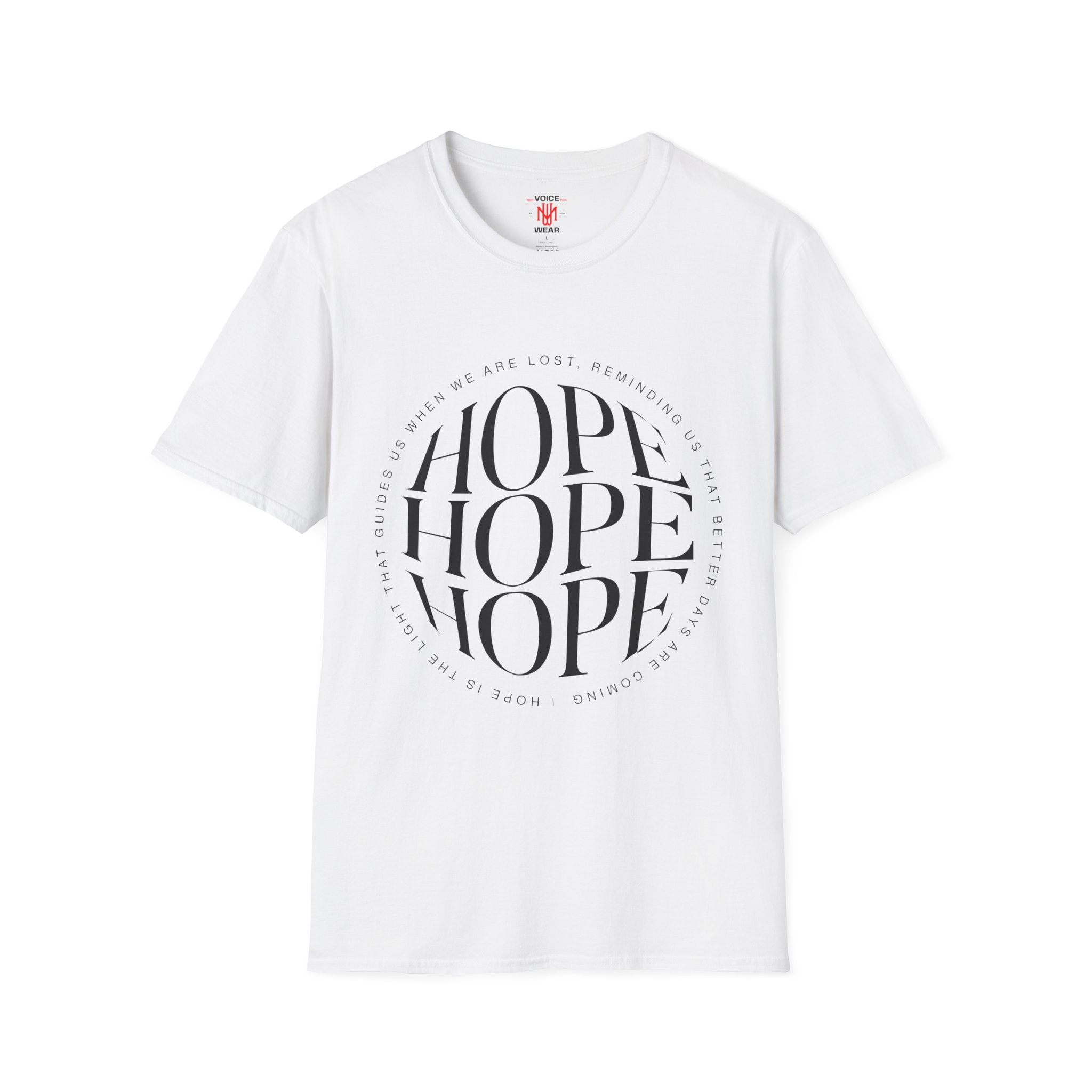 "HOPE" - "moti-Voice-tion Wear" T-Shirt