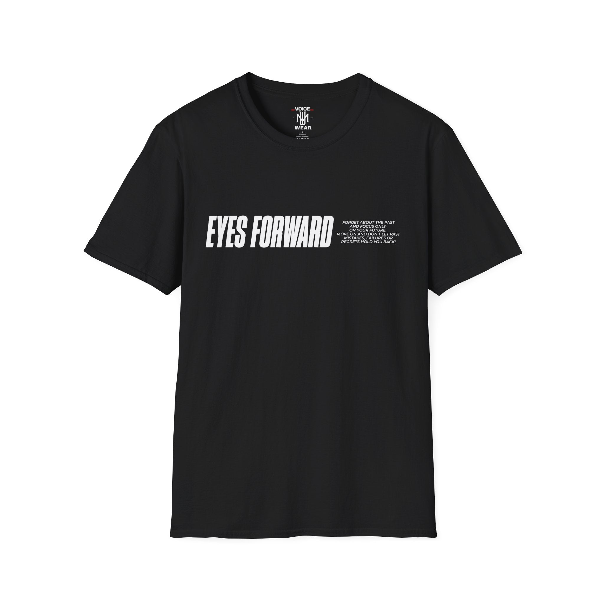 "Eyes Forward" - "moti-Voice-tion Wear" T-Shirt