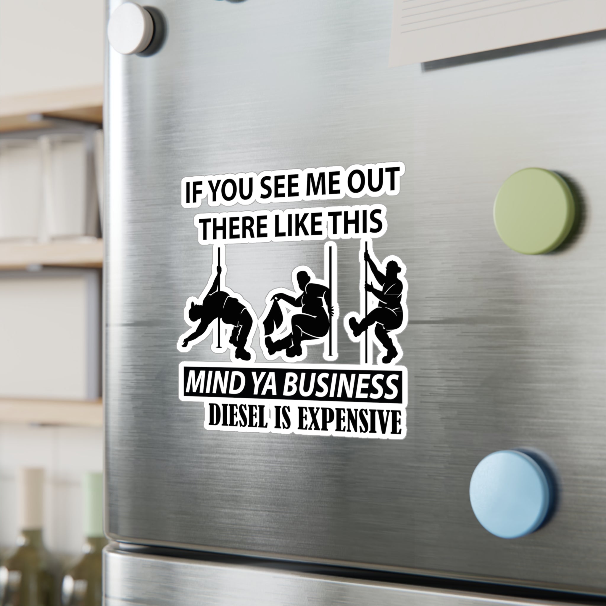 Mind Ya Business Vinyl Decal