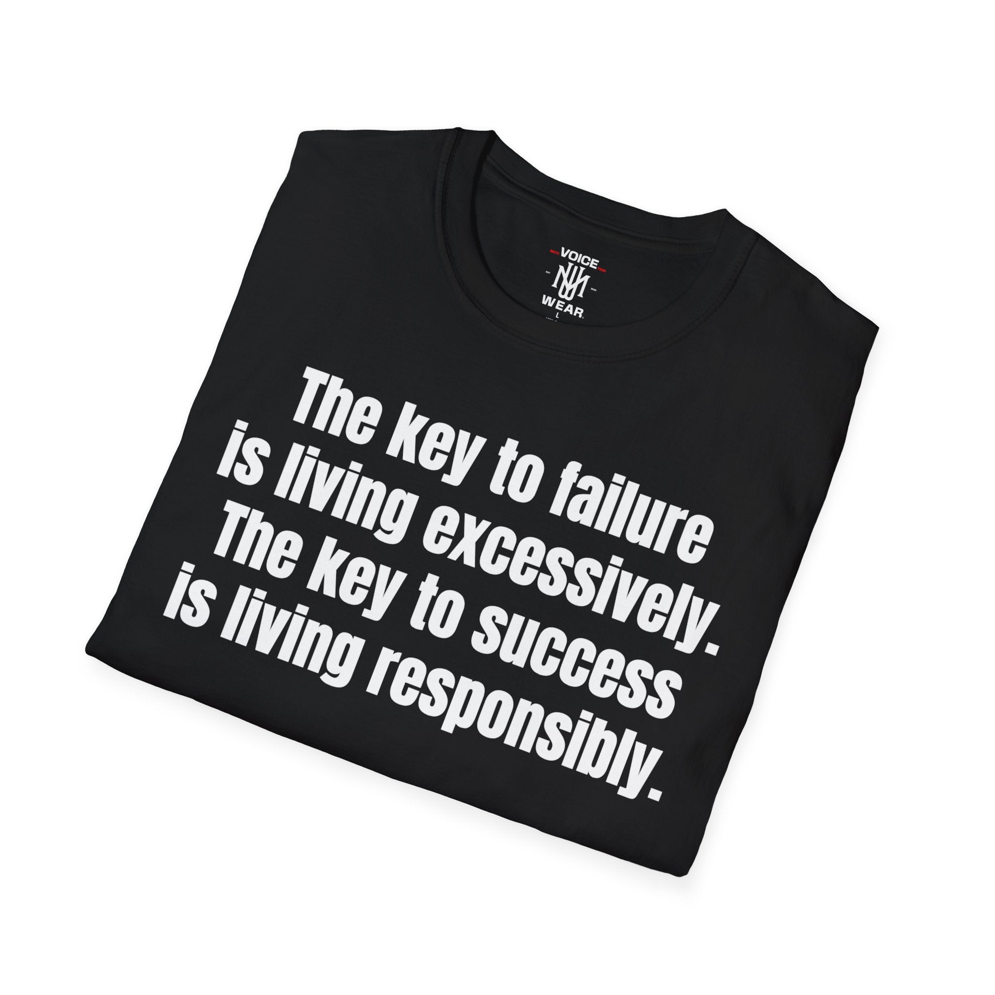 "The Key To Failure" - "moti-Voice-tion Wear" T-Shirt