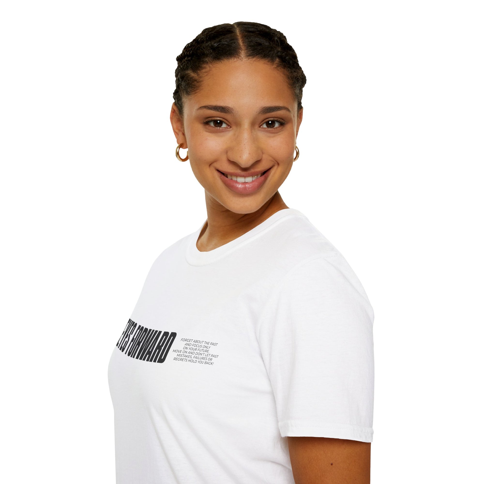 "Eyes Forward" - "moti-Voice-tion Wear" T-Shirt