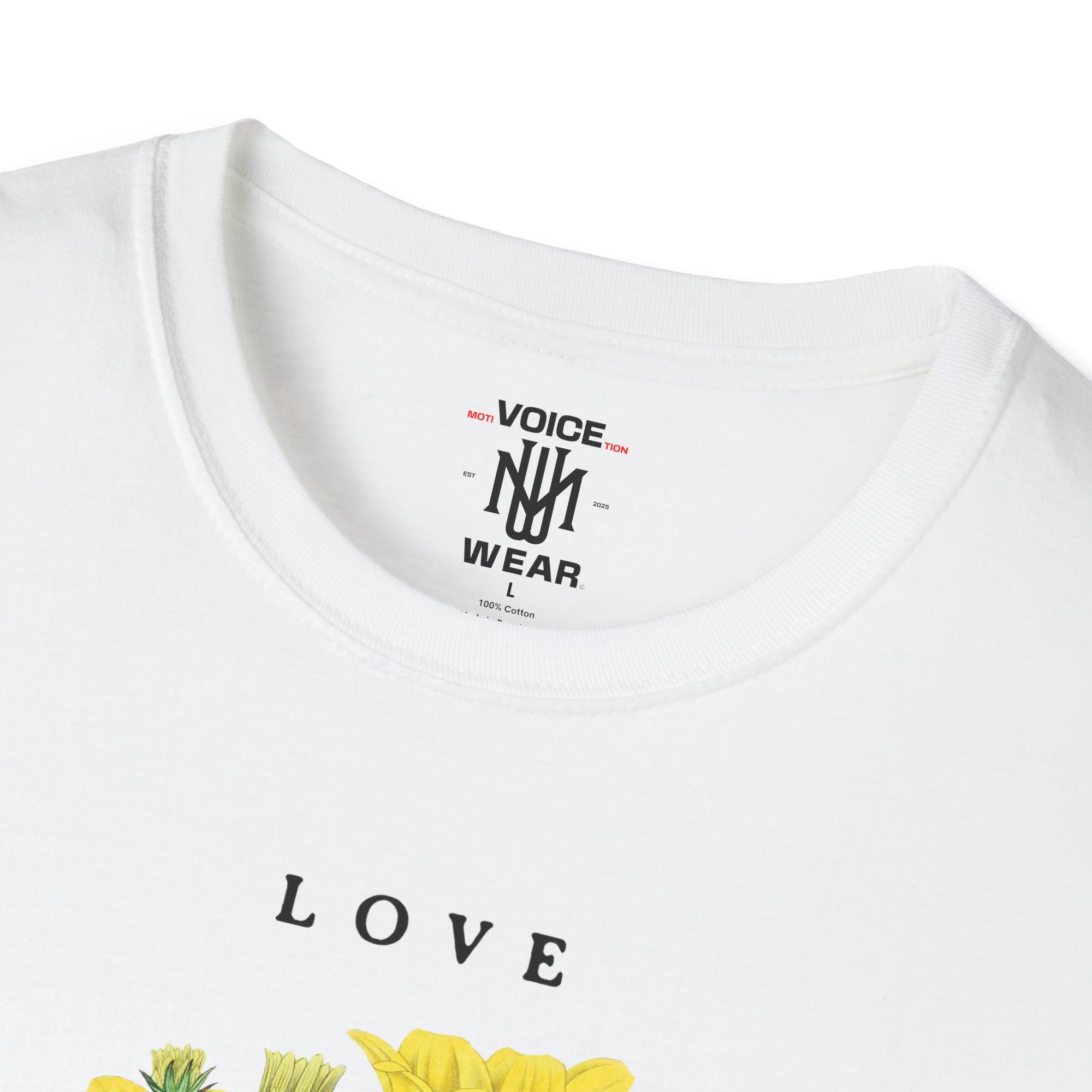 "Love Yourself First" - "moti-Voice-tion Wear" T-Shirt