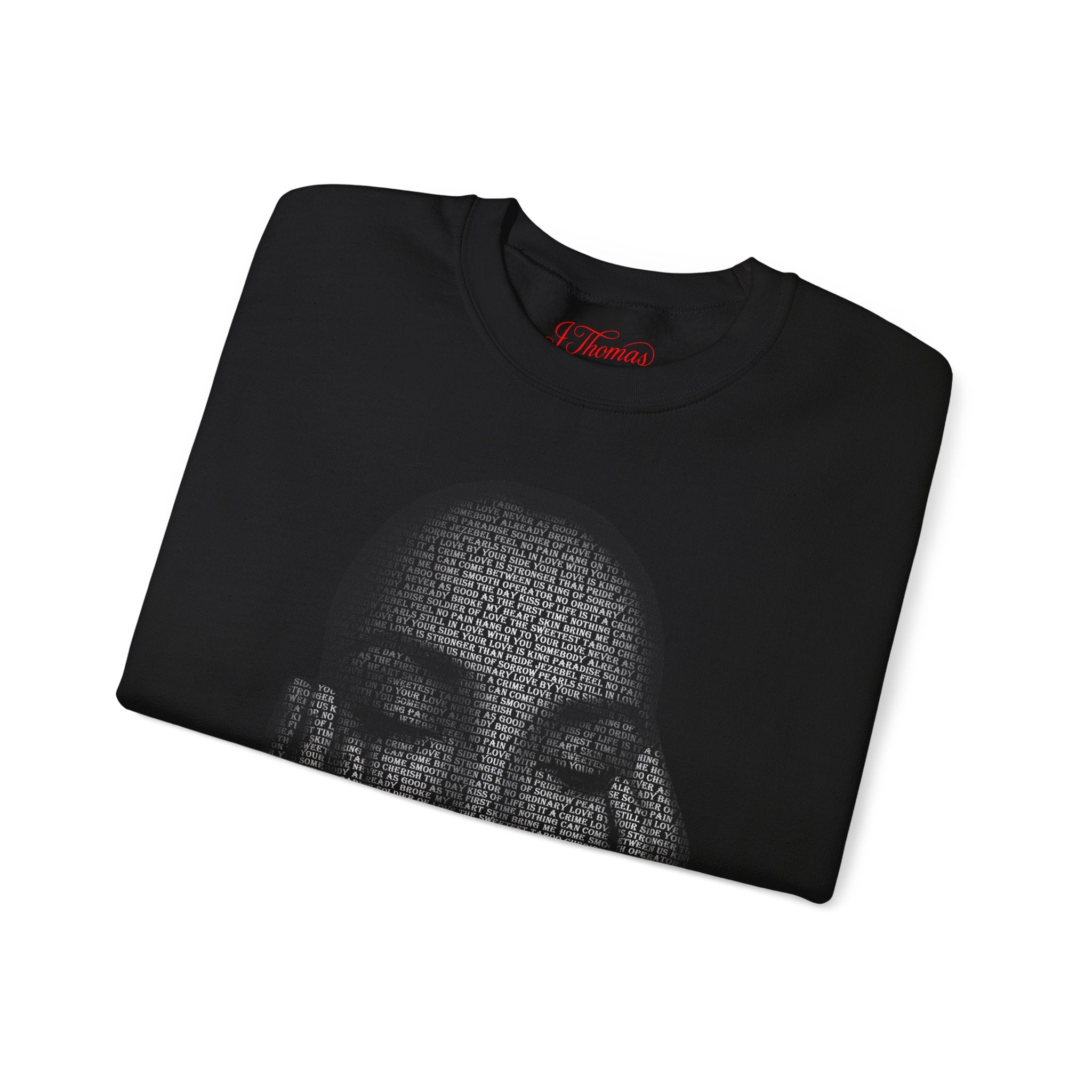 Sade's Greatest Hits Sweatshirt — Red Text