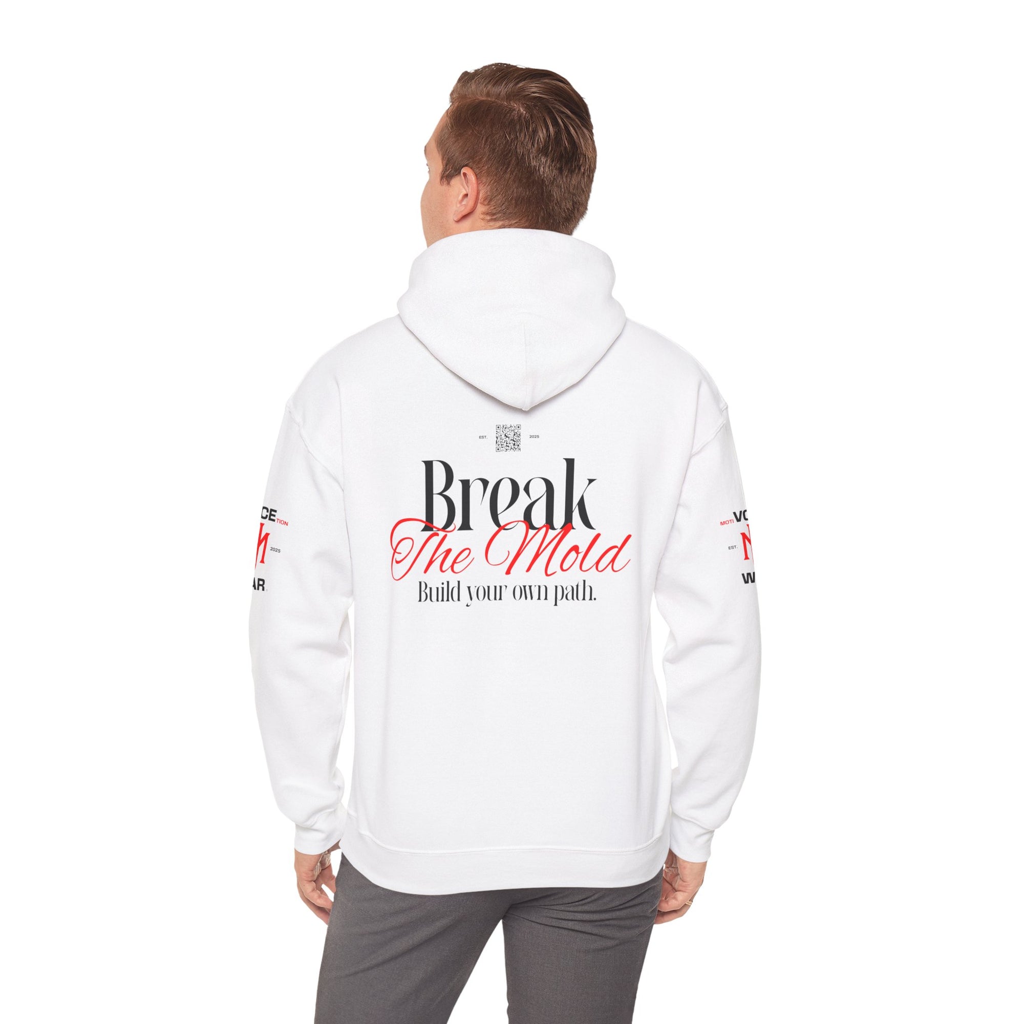 "Break The Mold" - "moti-Voice-tion Wear" Hoodie