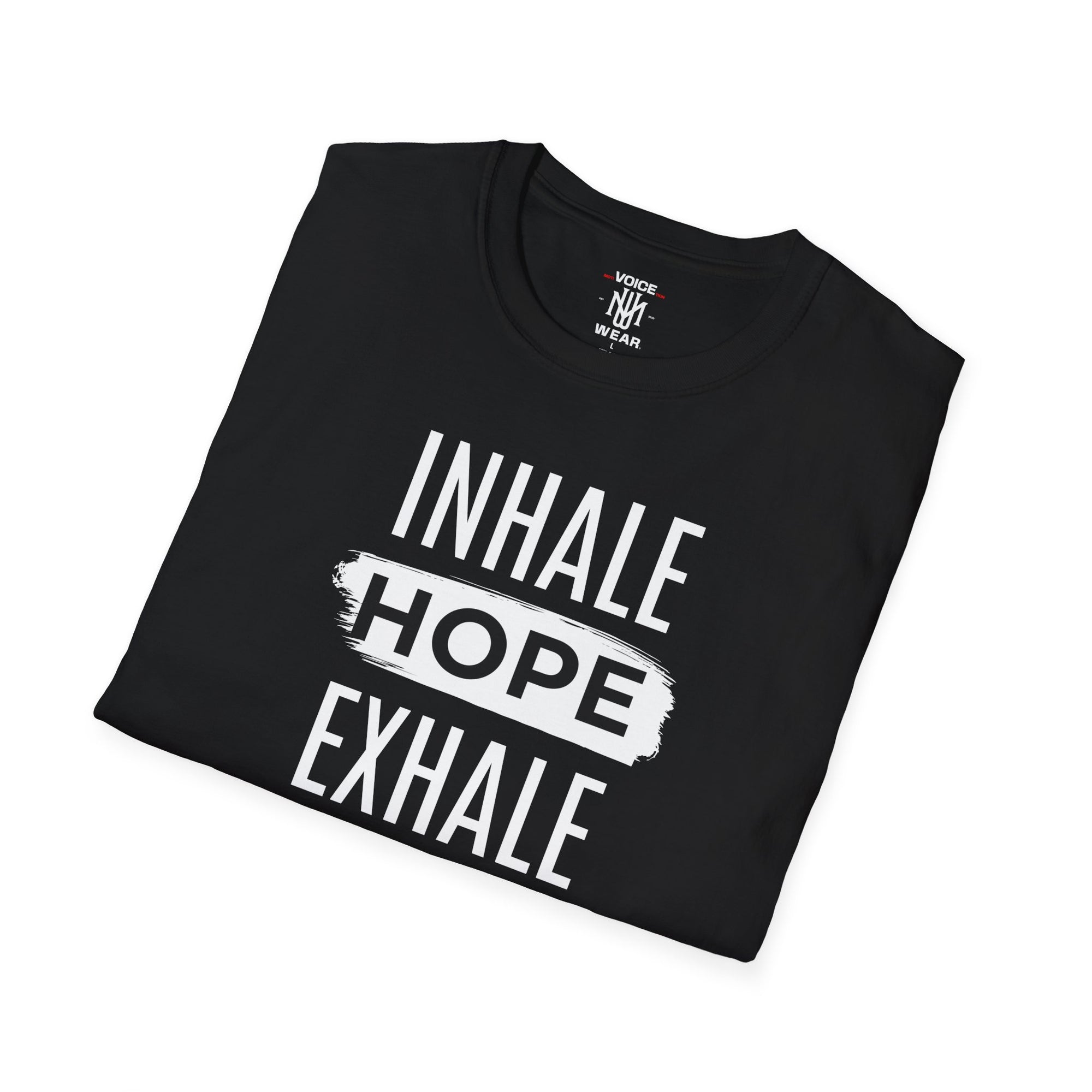 "Inhale Hope" - "moti-Voice-tion Wear" T-Shirt