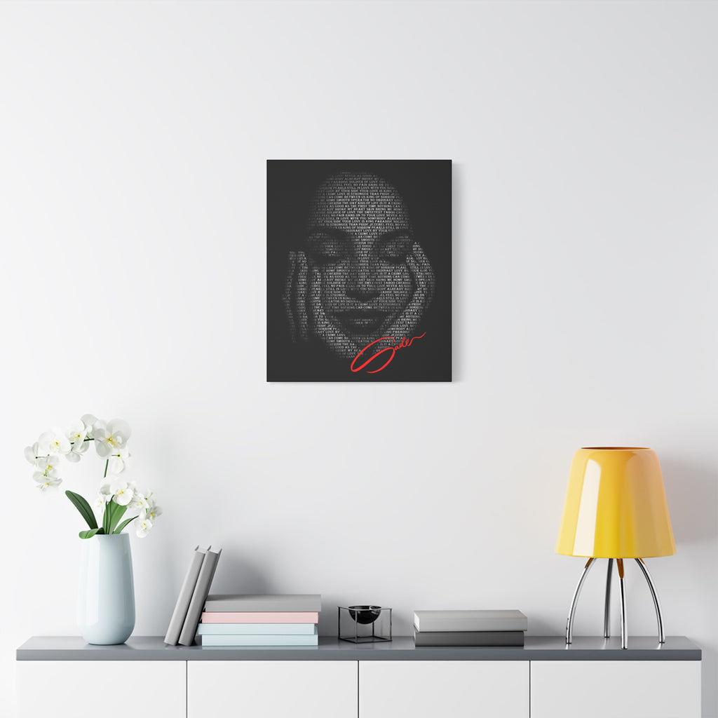 "Sade's Greatest Hits" Matte Canvas Print