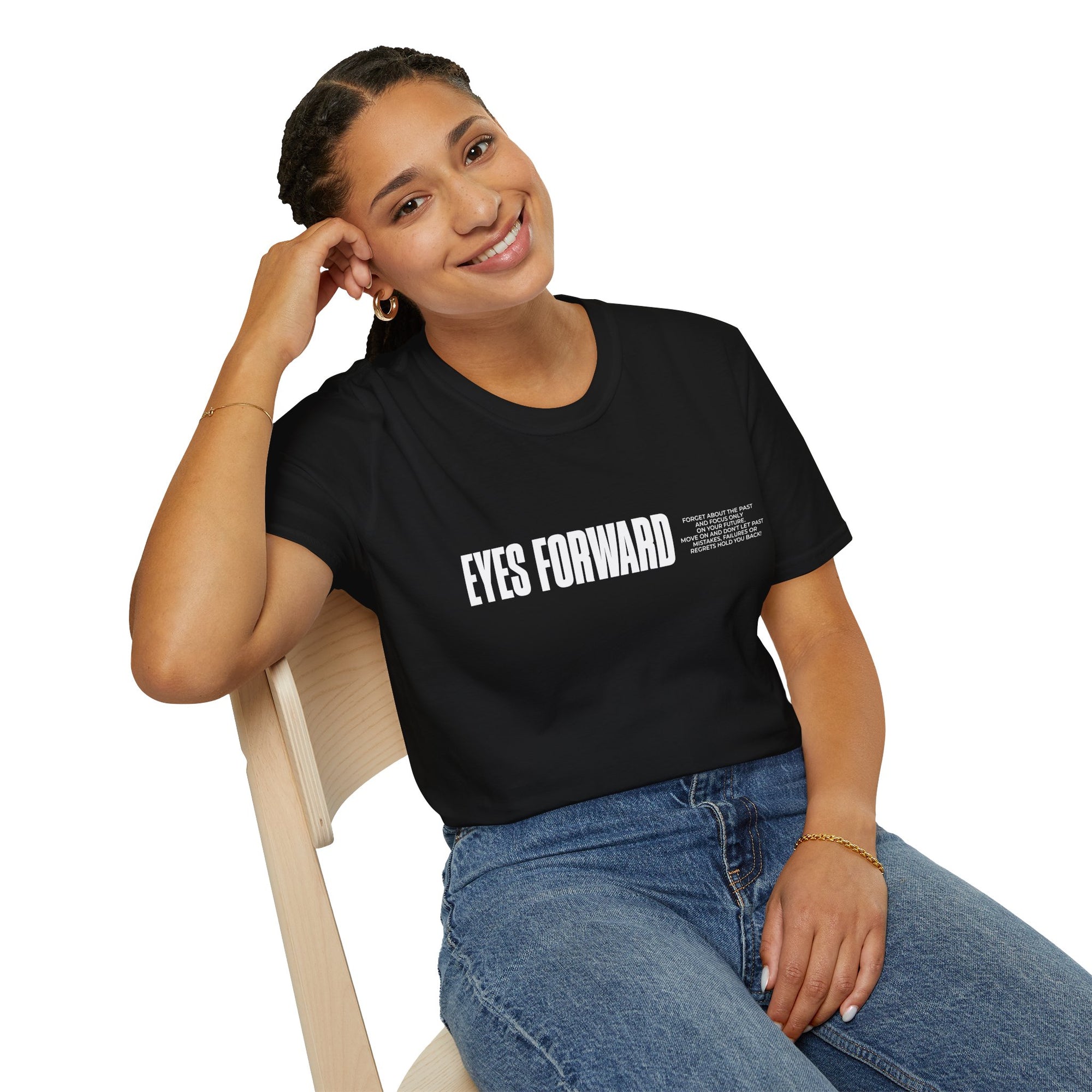 "Eyes Forward" - "moti-Voice-tion Wear" T-Shirt