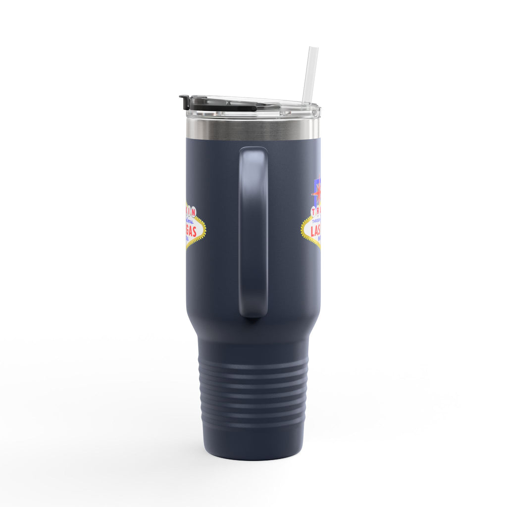 "Truckin Through" Las Vegas Sign 40oz Insulated Travel Mug | Tumbler