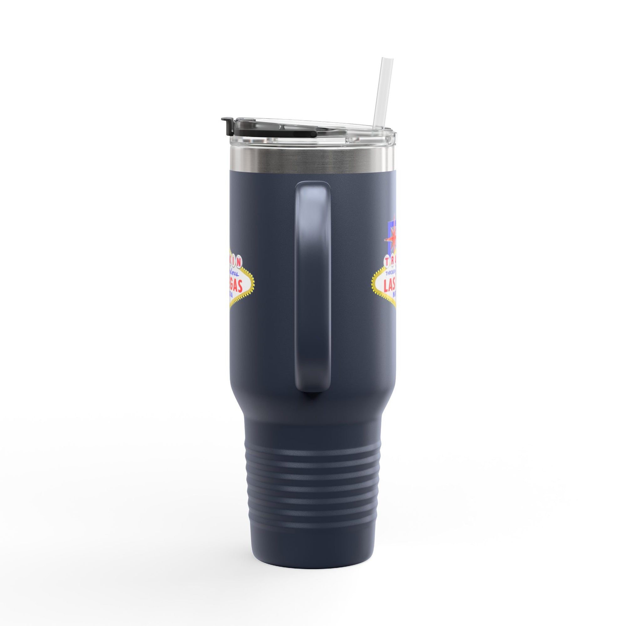 "Truckin Through" Las Vegas Sign 40oz Insulated Travel Mug | Tumbler