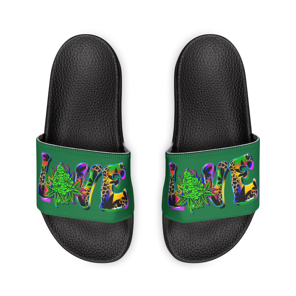 "All-Over Print" - Love Men's Removable-Strap Sandals