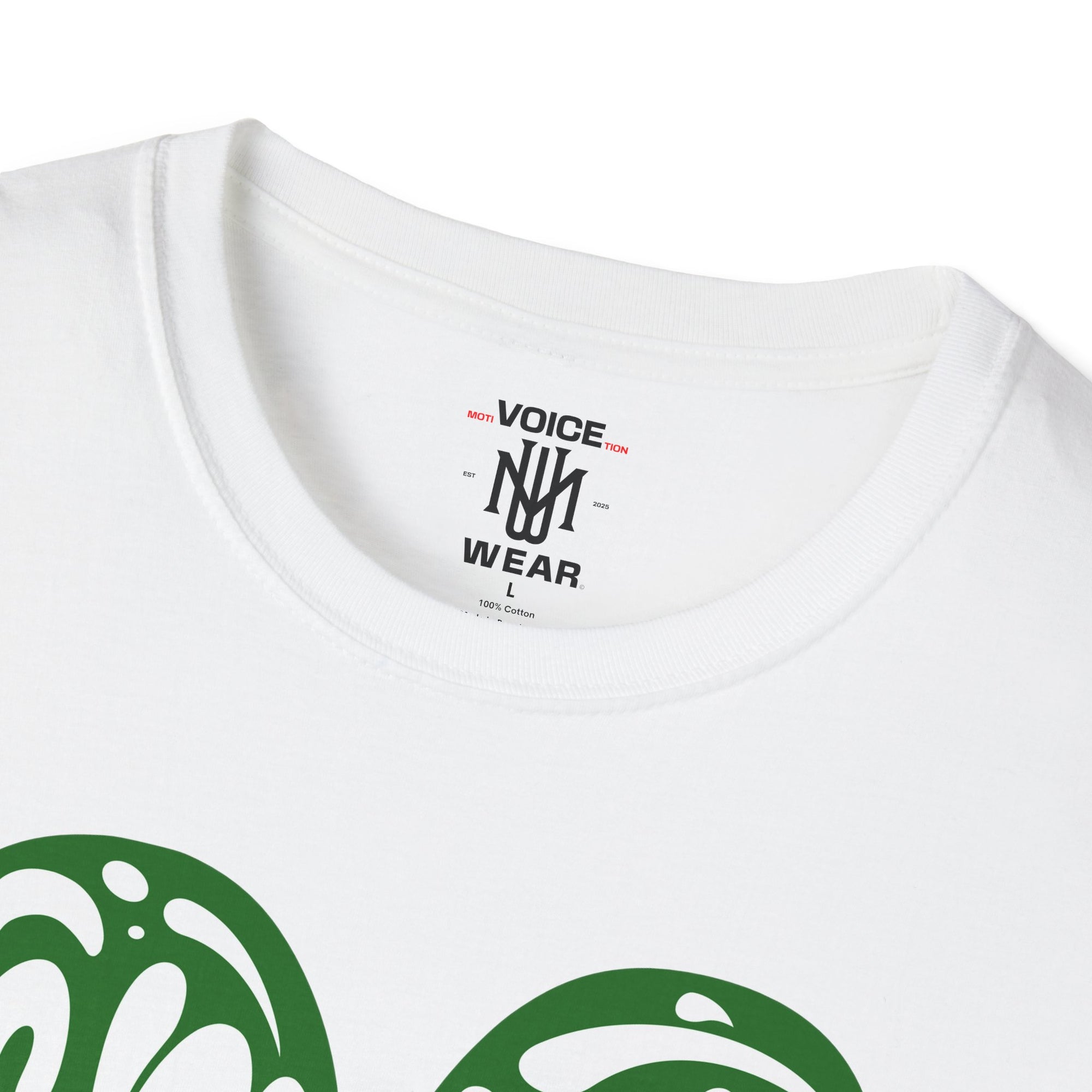 "Make Your Own Luck - White" - "moti-Voice-tion Wear" T-Shirt