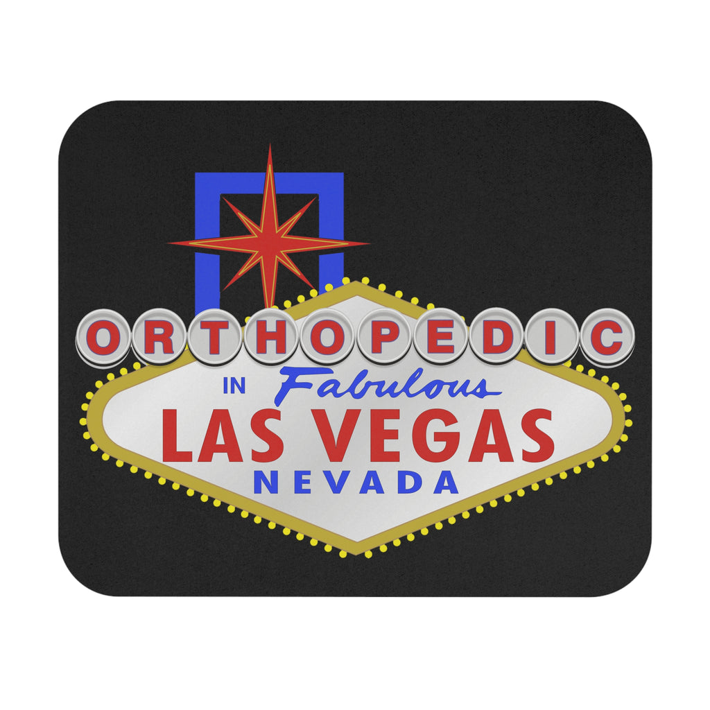 Orthopedic In Fabulous Las Vegas Sign Mouse Pad