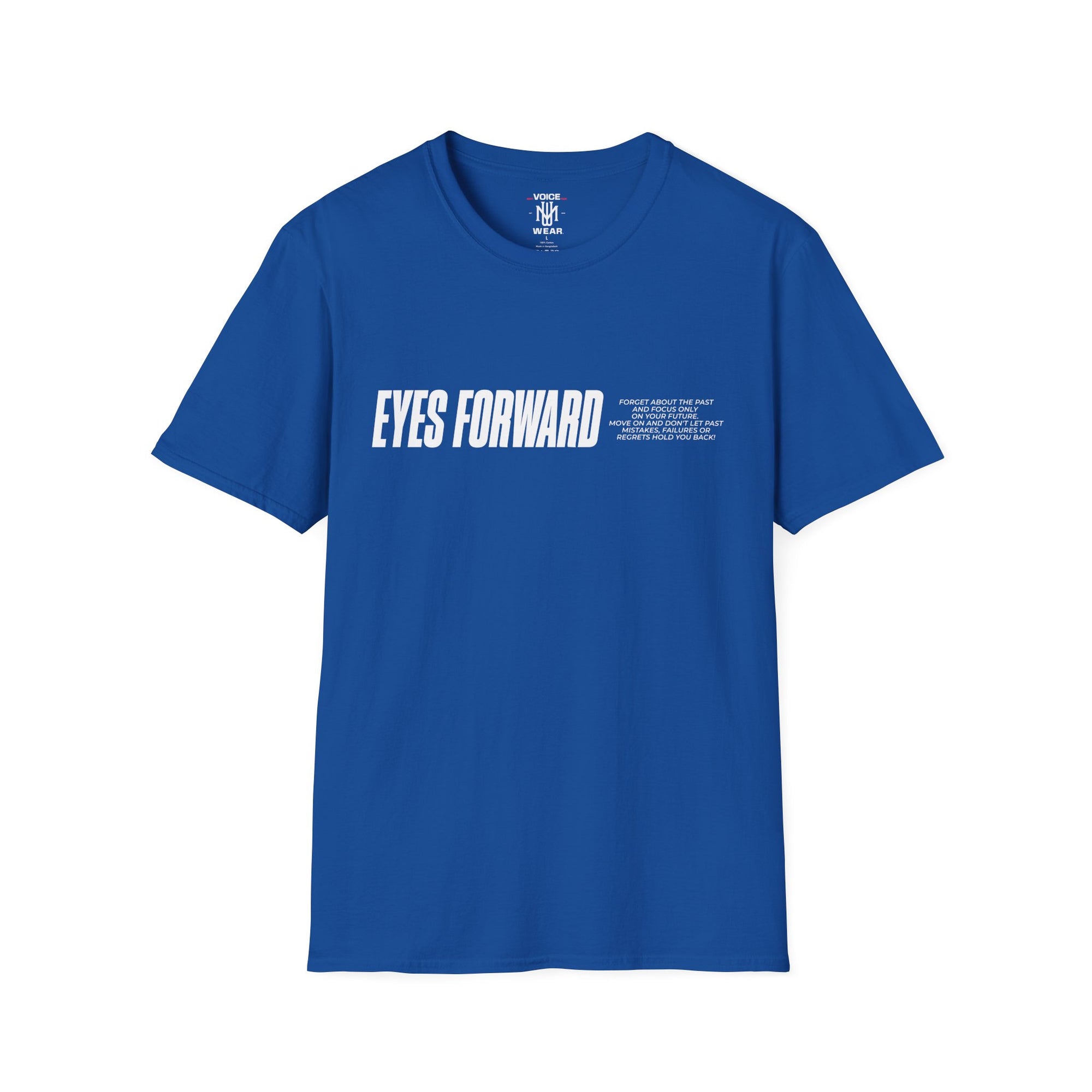"Eyes Forward" - "moti-Voice-tion Wear" T-Shirt