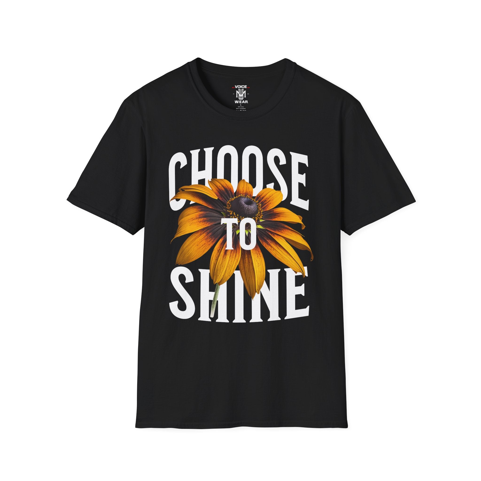 "Choose To Shine" - "moti-Voice-tion Wear" T-Shirt