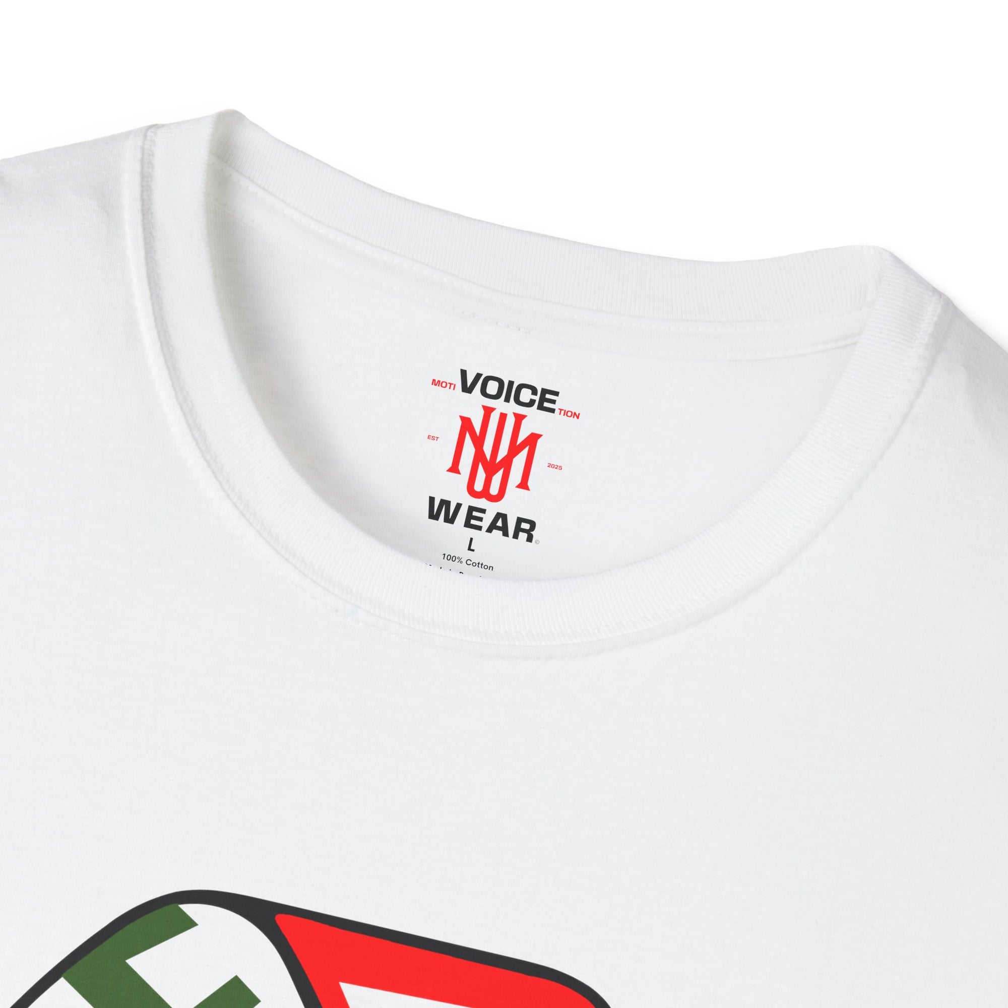 "REDO" - "moti-Voice-tion Wear" T-Shirt