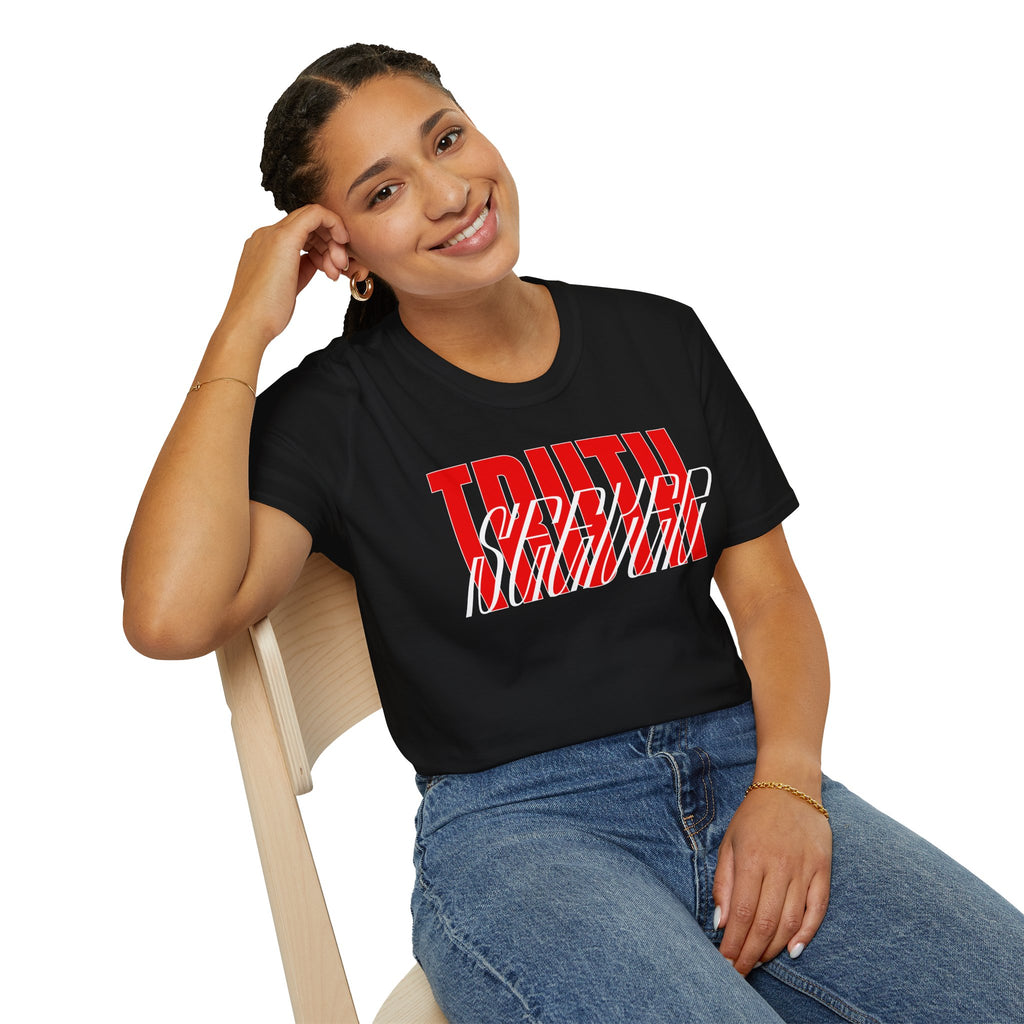 "Truth Seeker" - "moti-Voice-tion Wear" T-Shirt