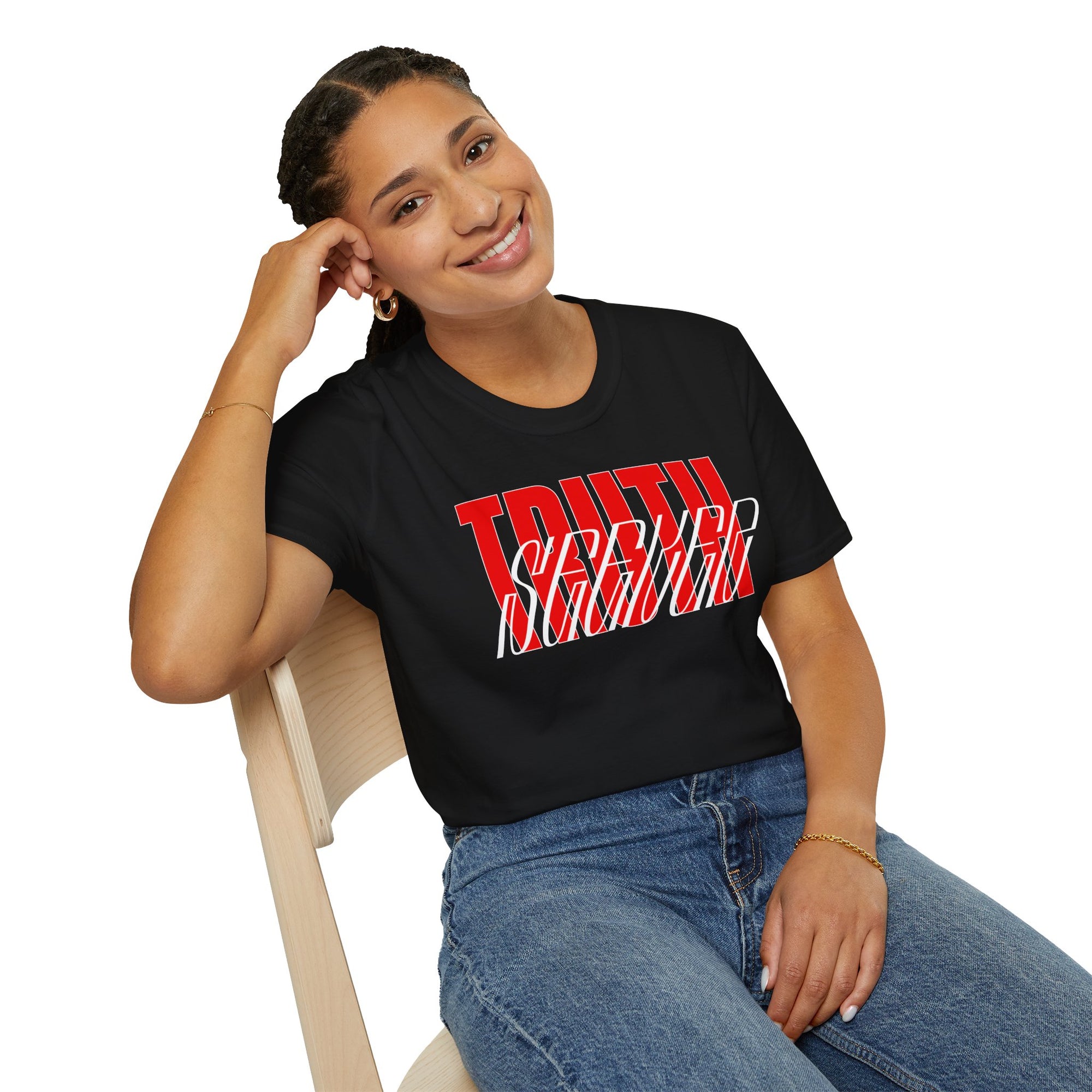 "Truth Seeker" - "moti-Voice-tion Wear" T-Shirt