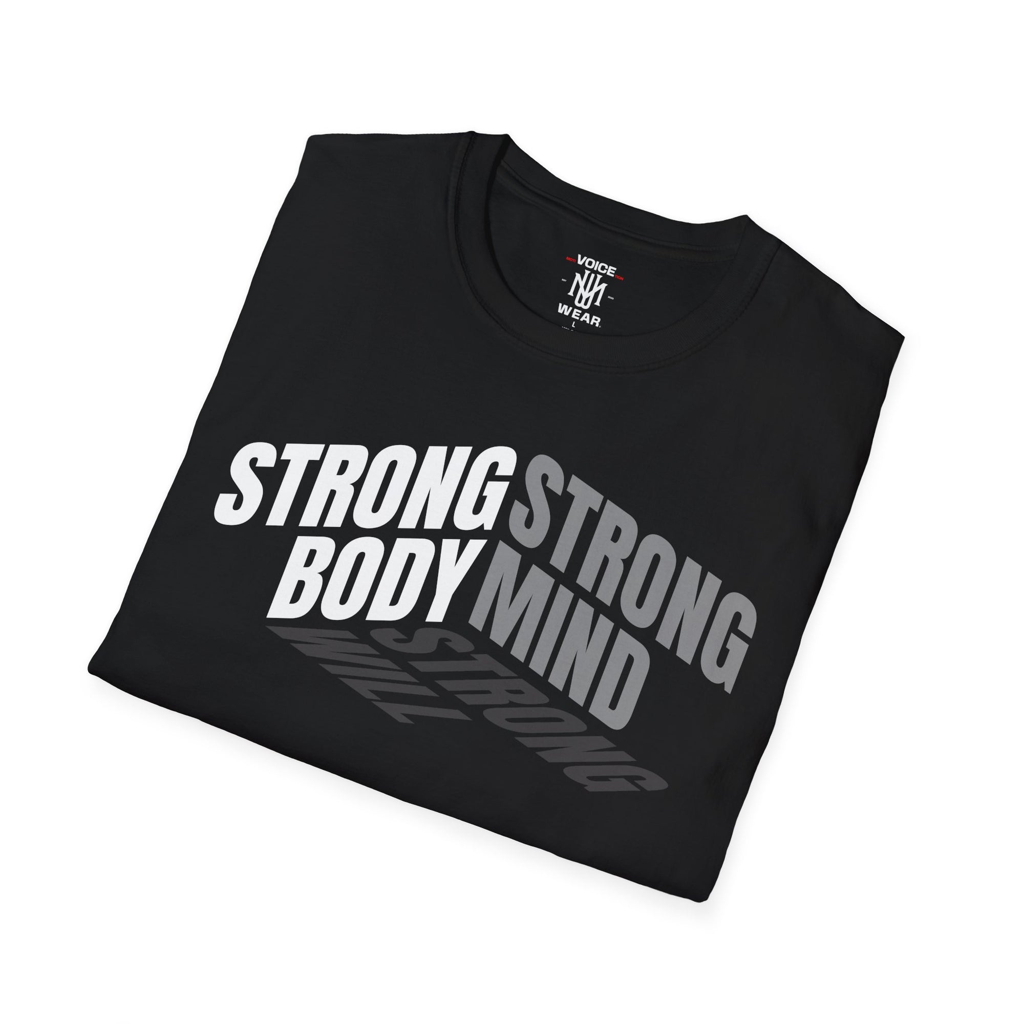 "Strong Body" - "moti-Voice-tion Wear" T-Shirt