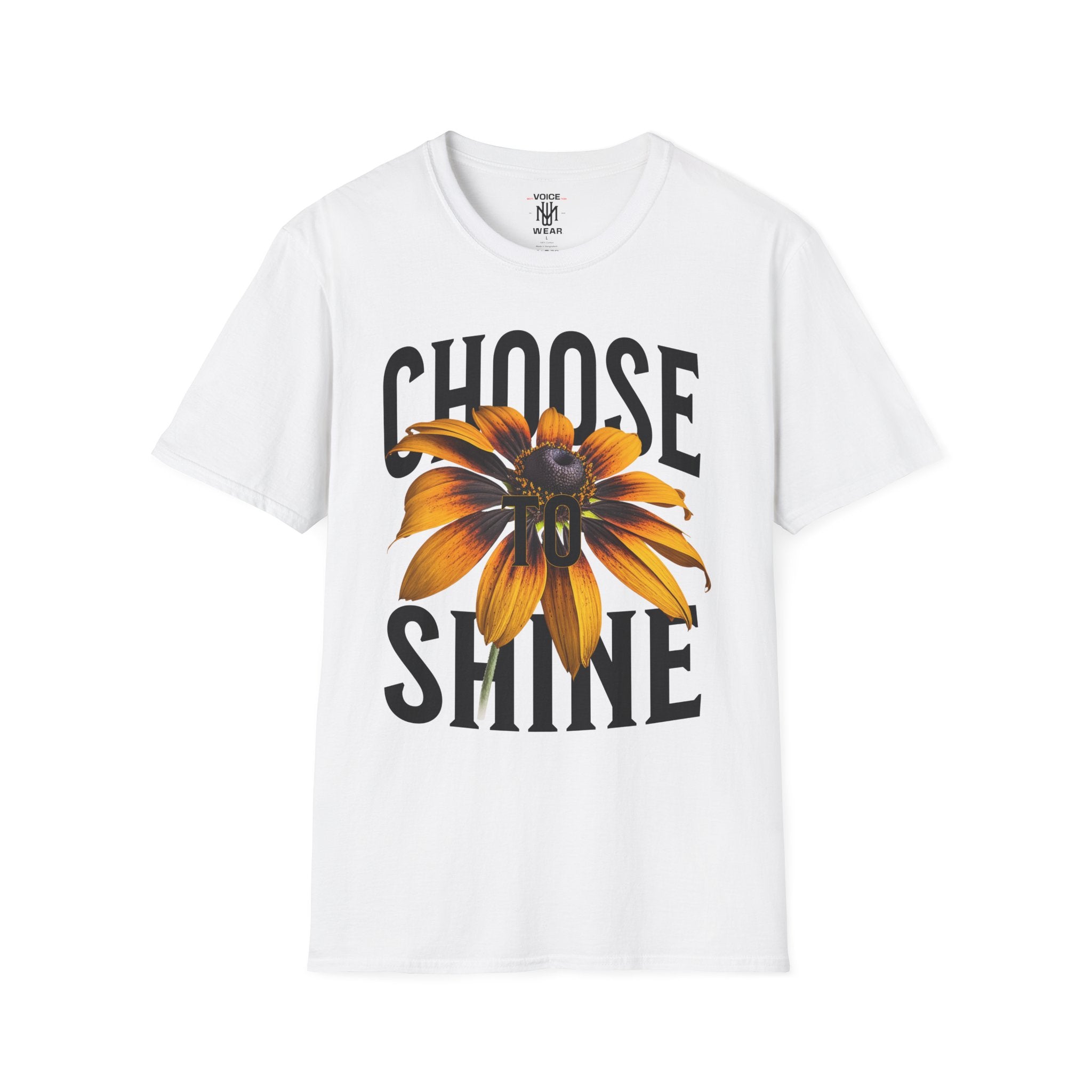 "Choose To Shine" - "moti-Voice-tion Wear" T-Shirt