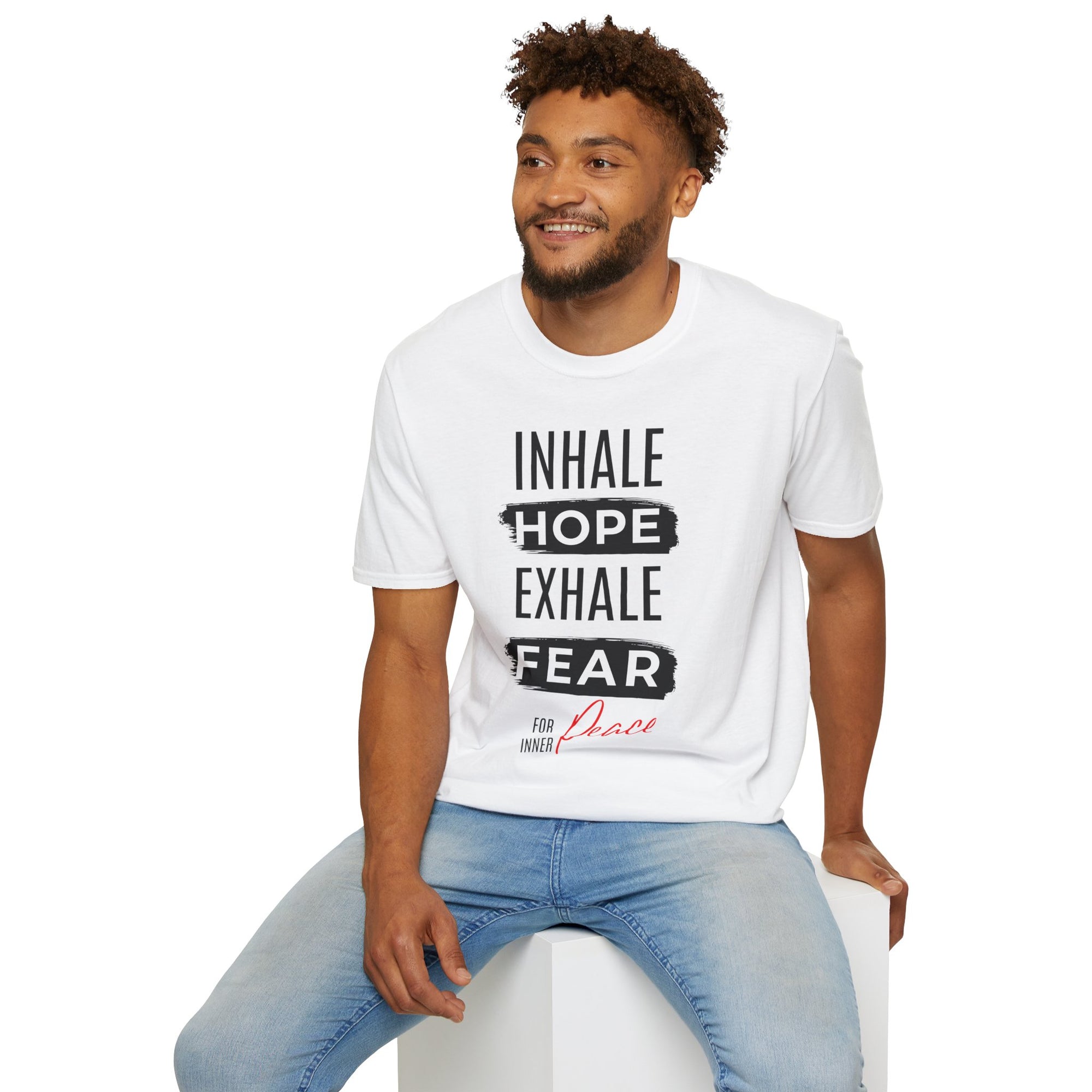 "Inhale Hope" - "moti-Voice-tion Wear" T-Shirt