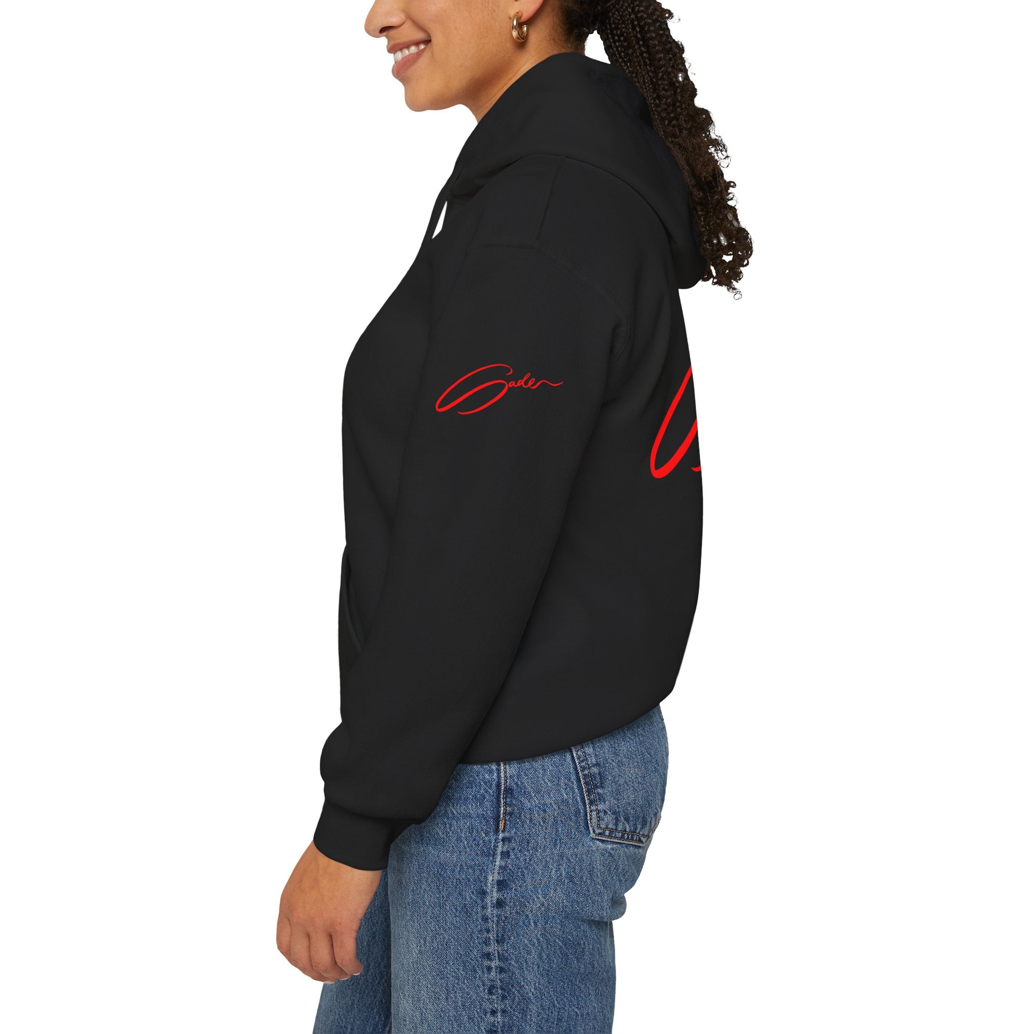 Sade's Greatest Hits Hoodie - Red Text