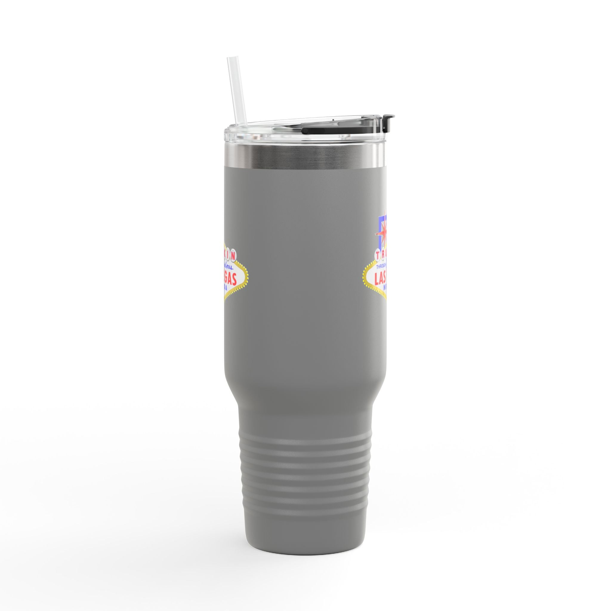"Truckin Through" Las Vegas Sign 40oz Insulated Travel Mug | Tumbler