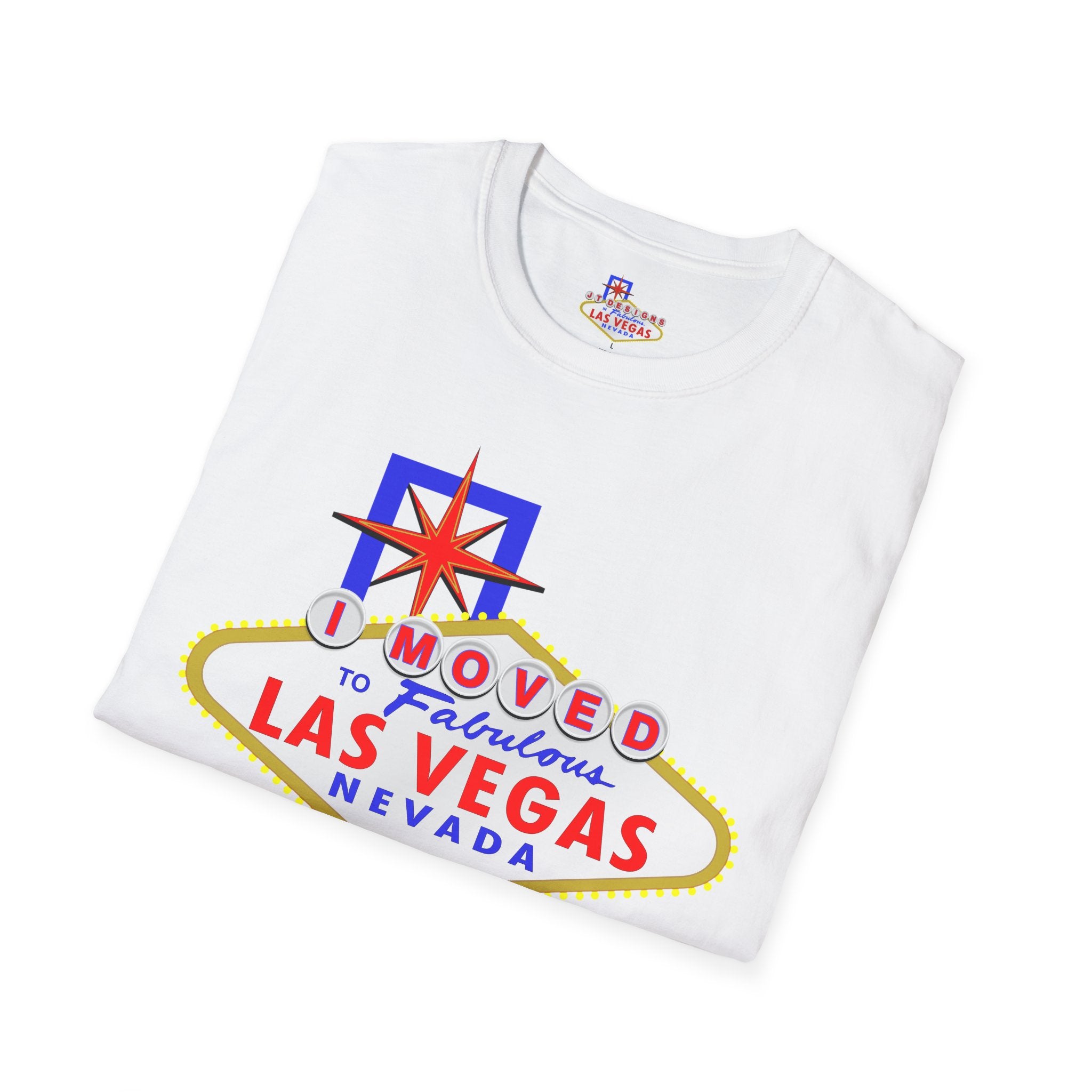 I Moved - Las Vegas Sign