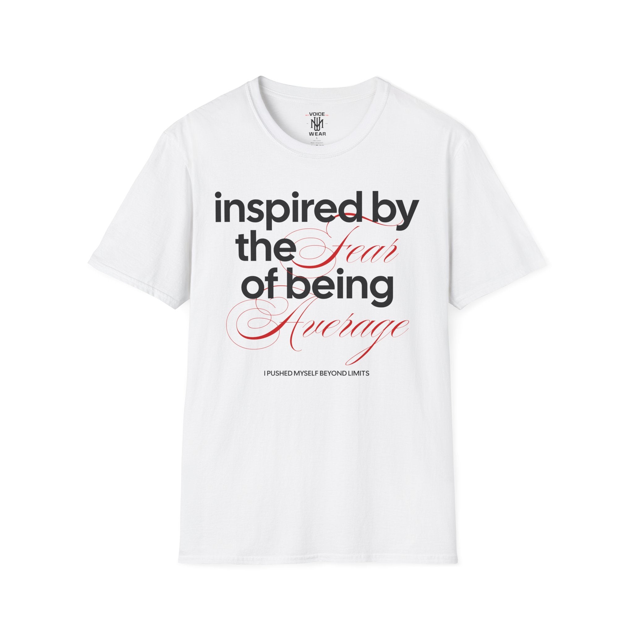 "Inspired" - "moti-Voice-tion Wear" T-Shirt
