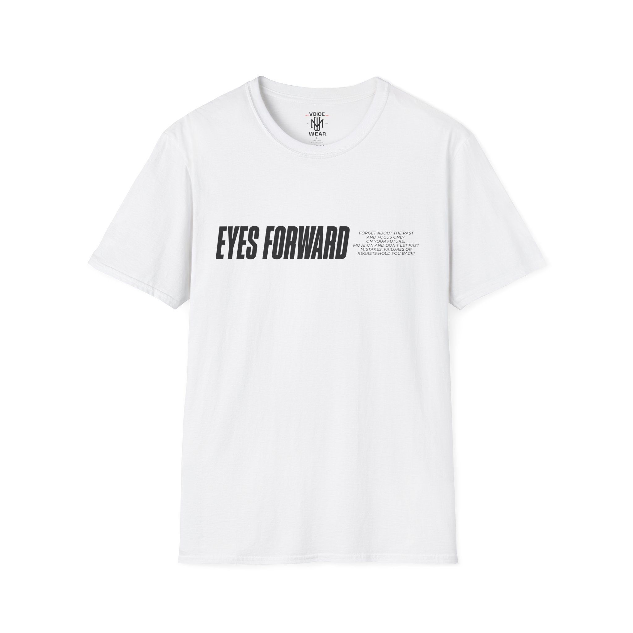 "Eyes Forward" - "moti-Voice-tion Wear" T-Shirt