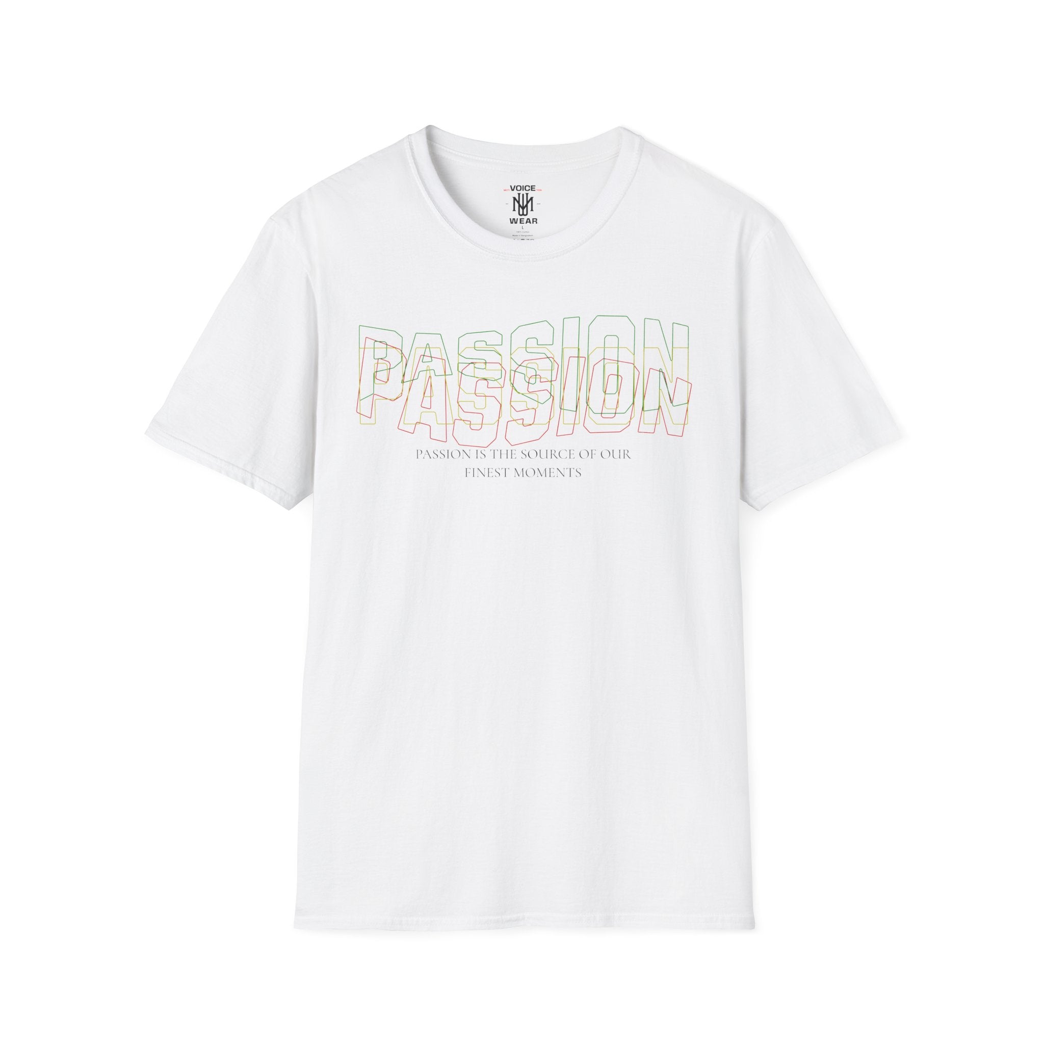 "Passion" - "moti-Voice-tion Wear" T-Shirt