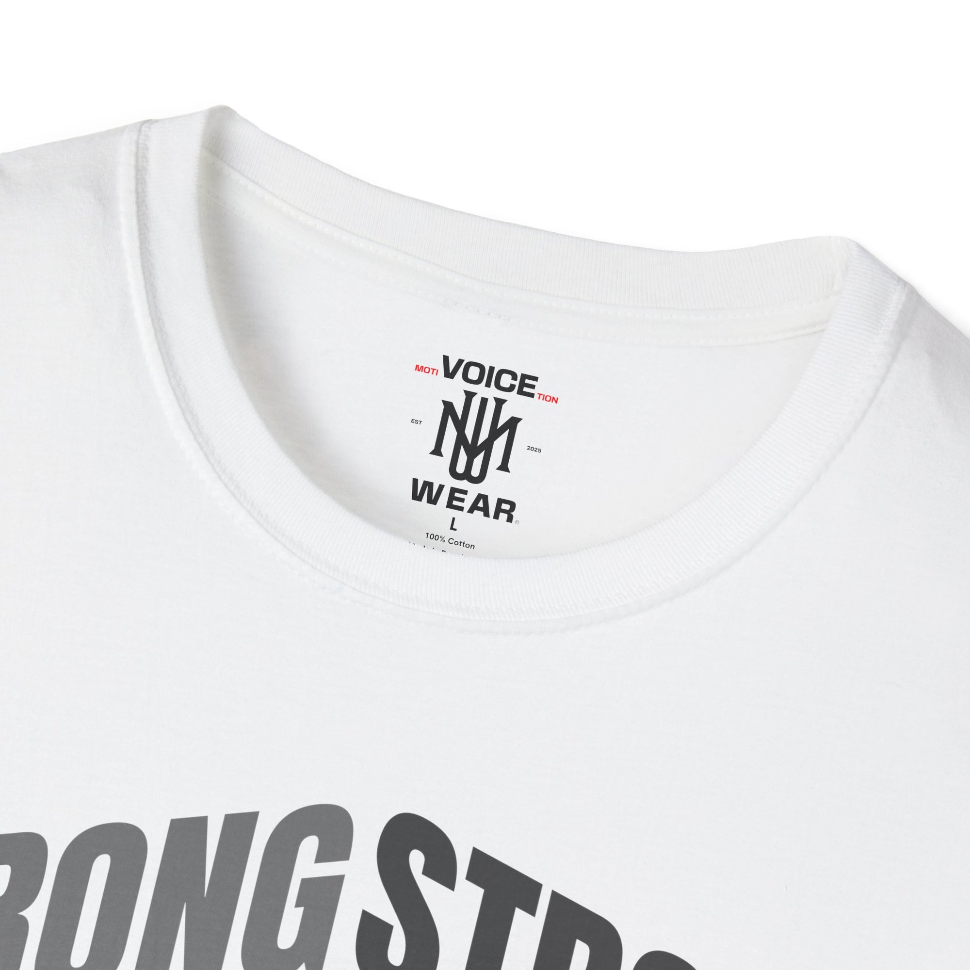 "Strong Body" - "moti-Voice-tion Wear" T-Shirt