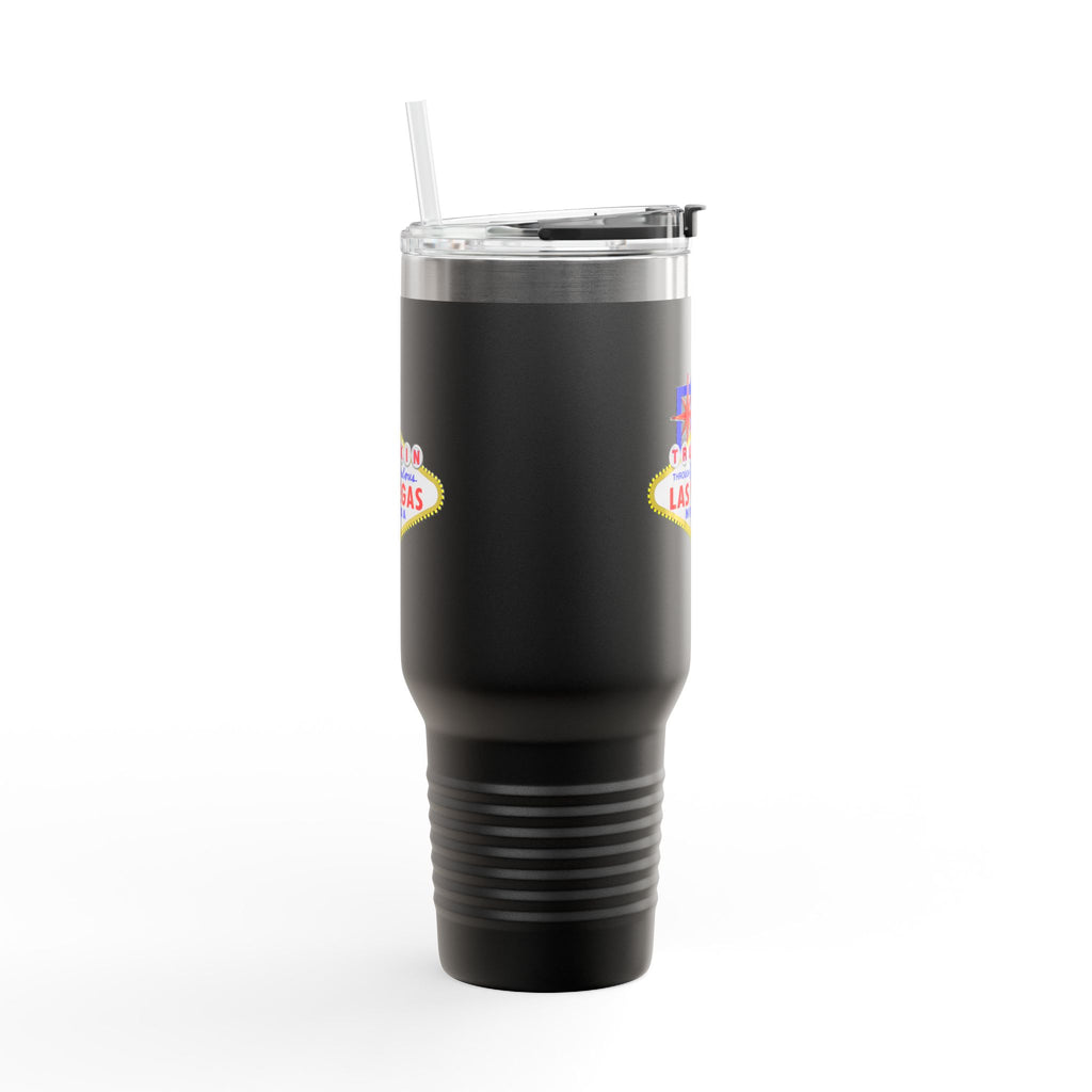 "Truckin Through" Las Vegas Sign 40oz Insulated Travel Mug | Tumbler
