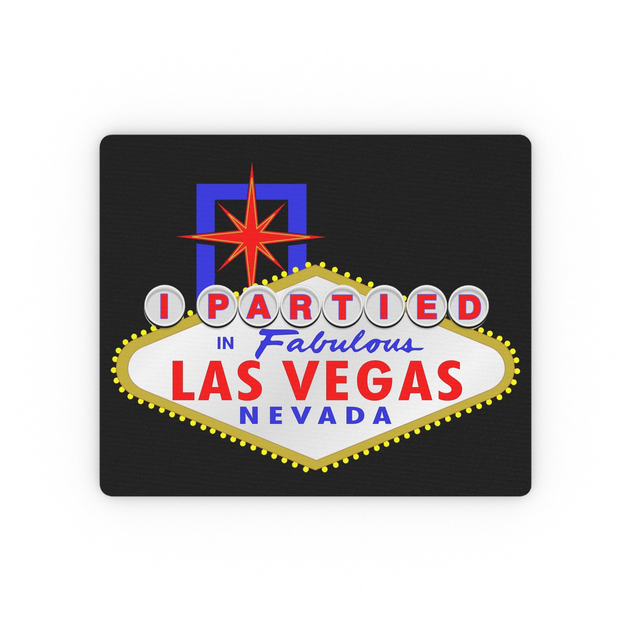 I Partied - "Las Vegas Sign" Mouse Pad