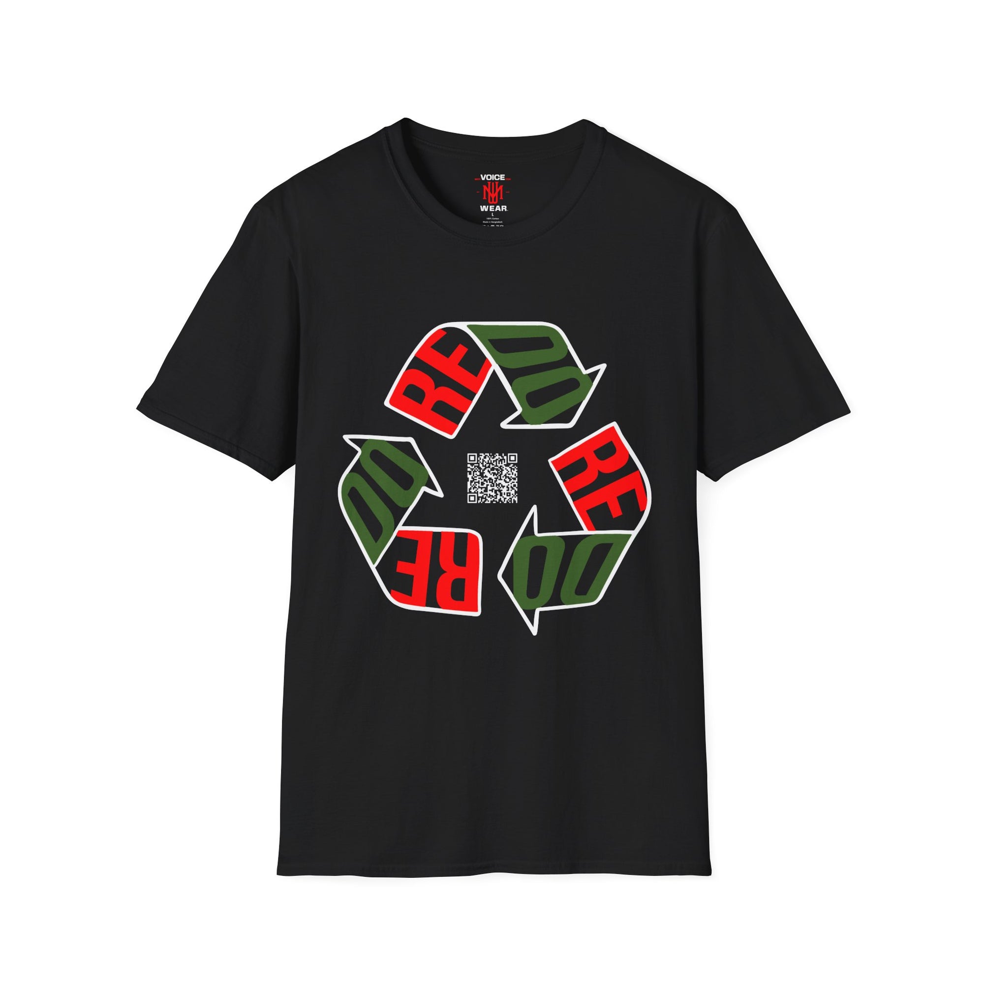 "REDO" - "moti-Voice-tion Wear" T-Shirt