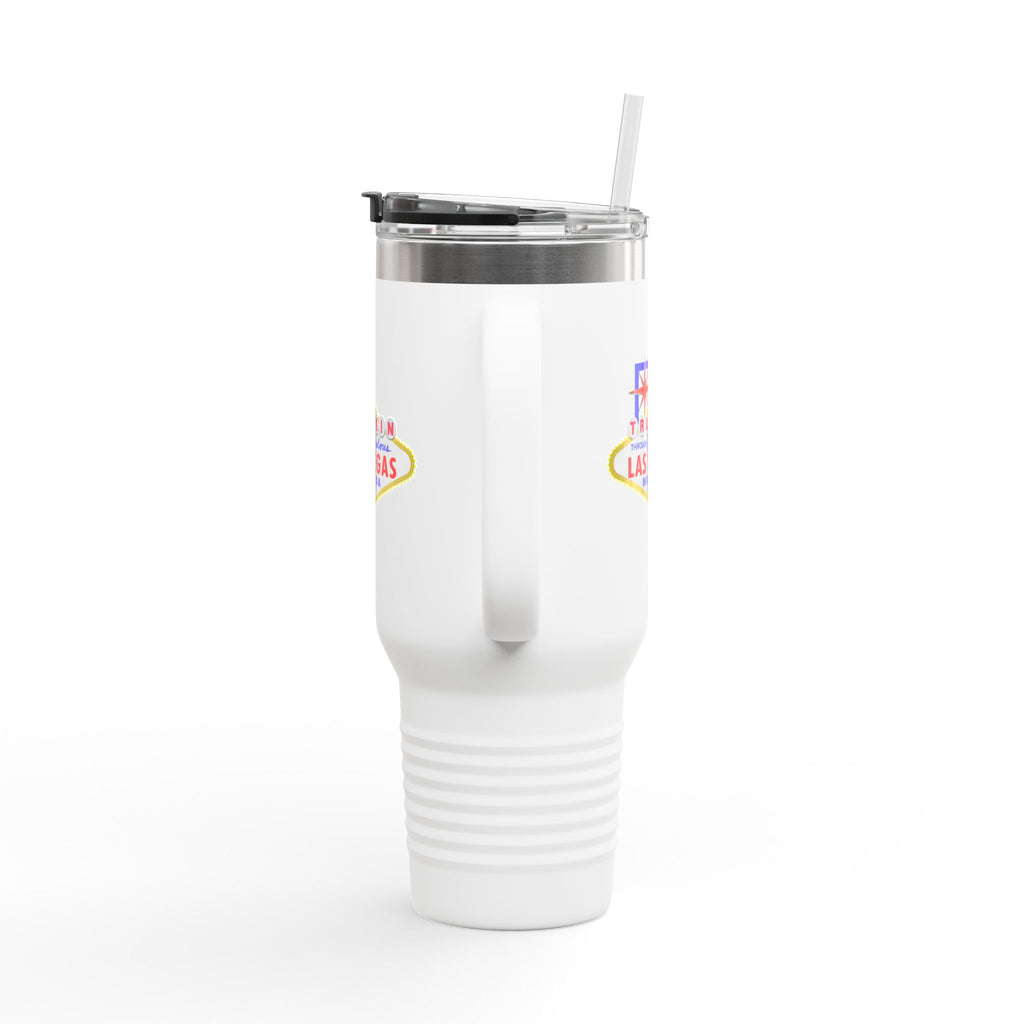 "Truckin Through" Las Vegas Sign 40oz Insulated Travel Mug | Tumbler