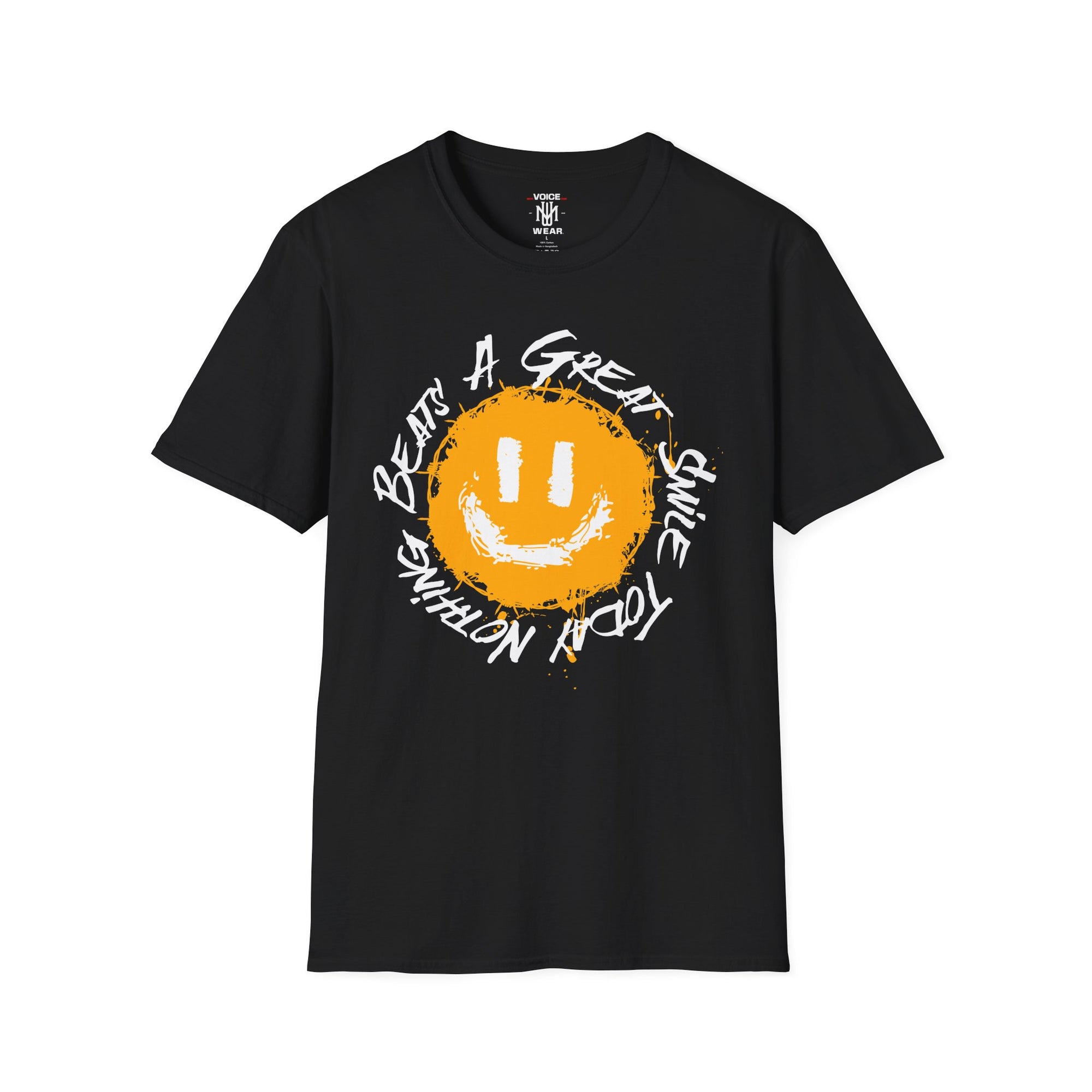 "Nothing Beats A Great Smile" - "moti-Voice-tion Wear" T-Shirt