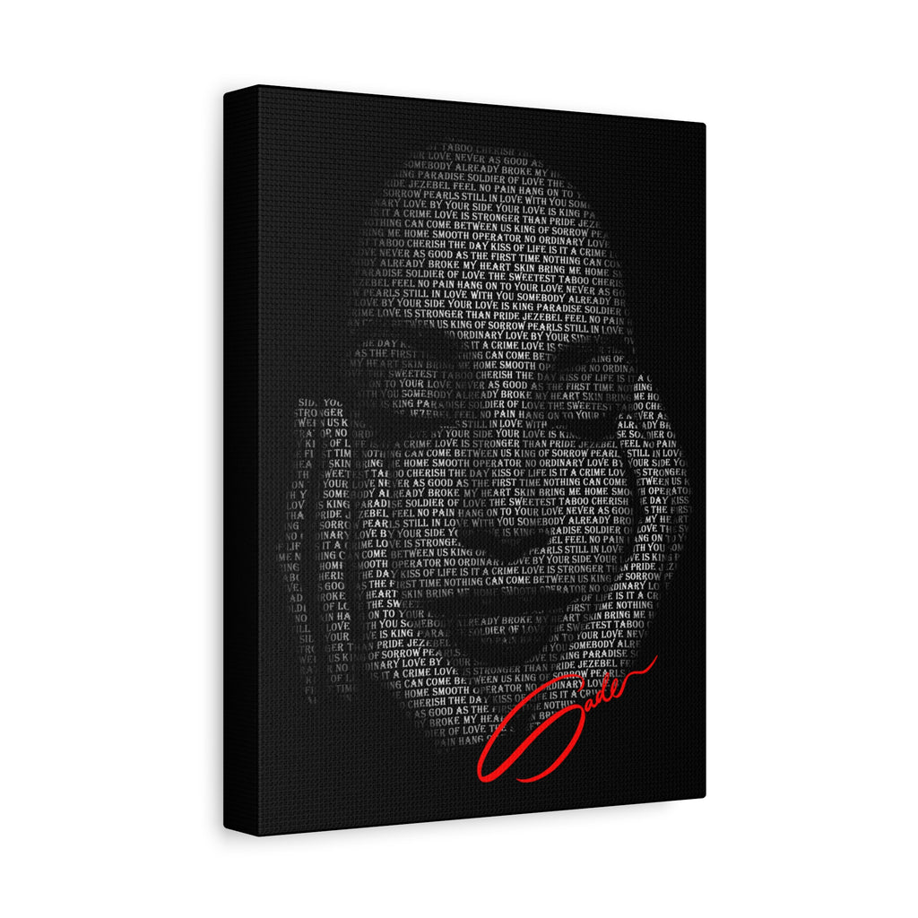 "Sade's Greatest Hits" Matte Canvas Print