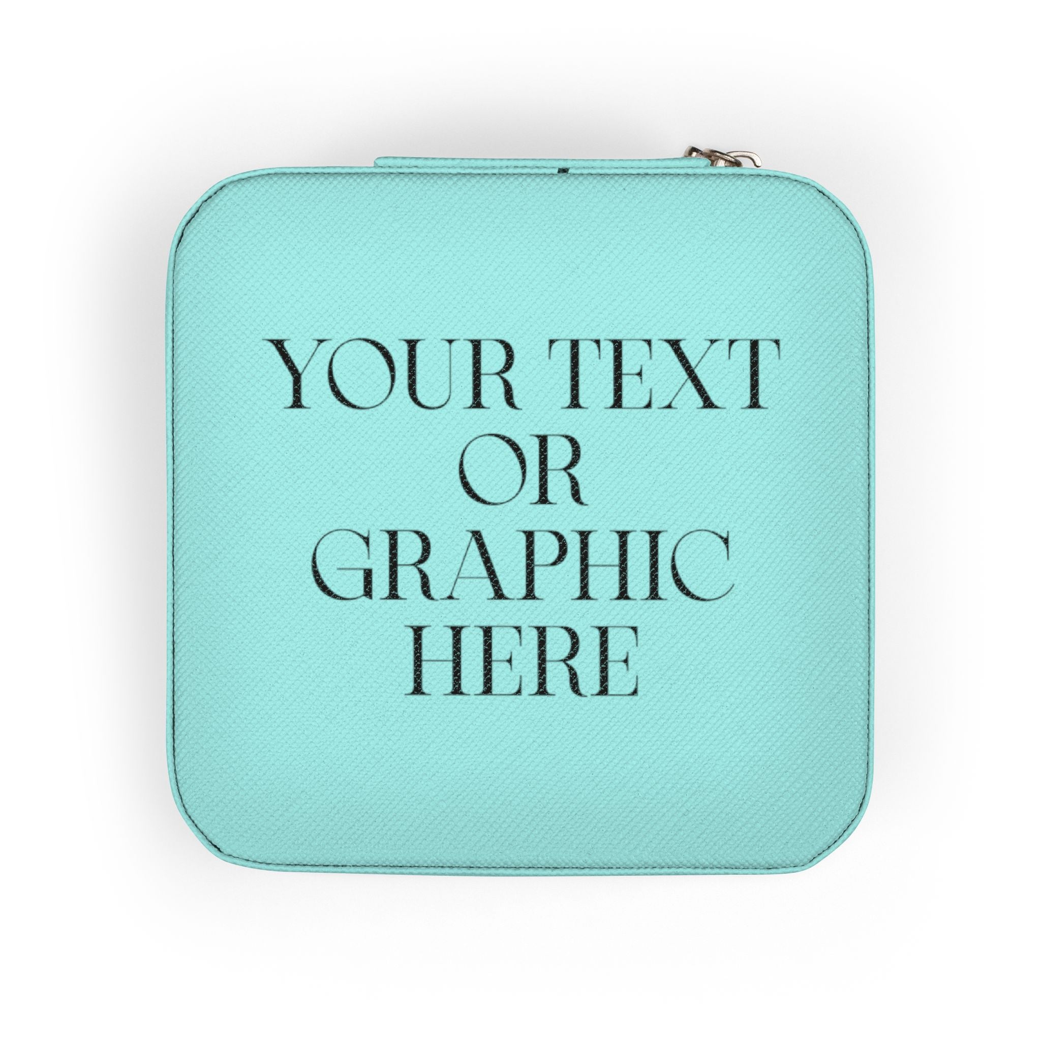 Custom Personalized Compact Jewelry Travel Case