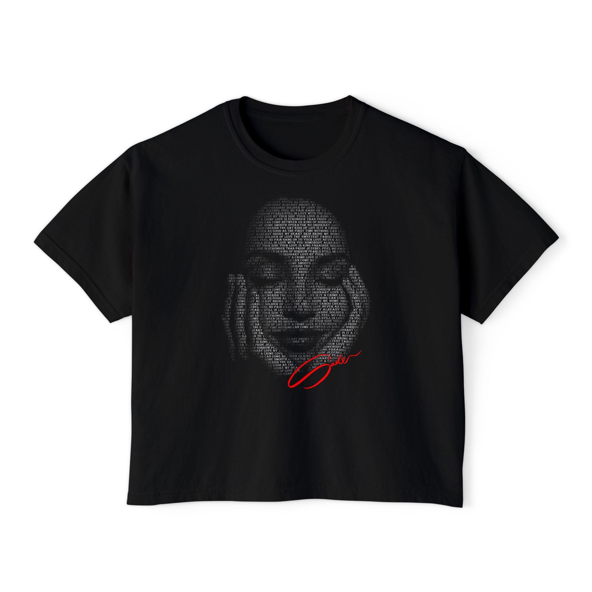 "Sade's Greatest Hits" Women's Boxy Tee
