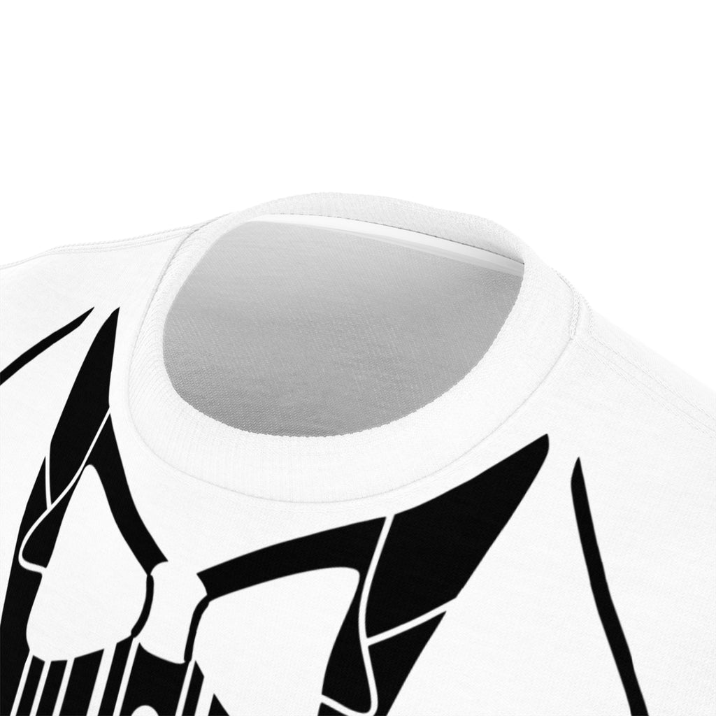 "All-Over Print" White Tux T-Shirt - #152